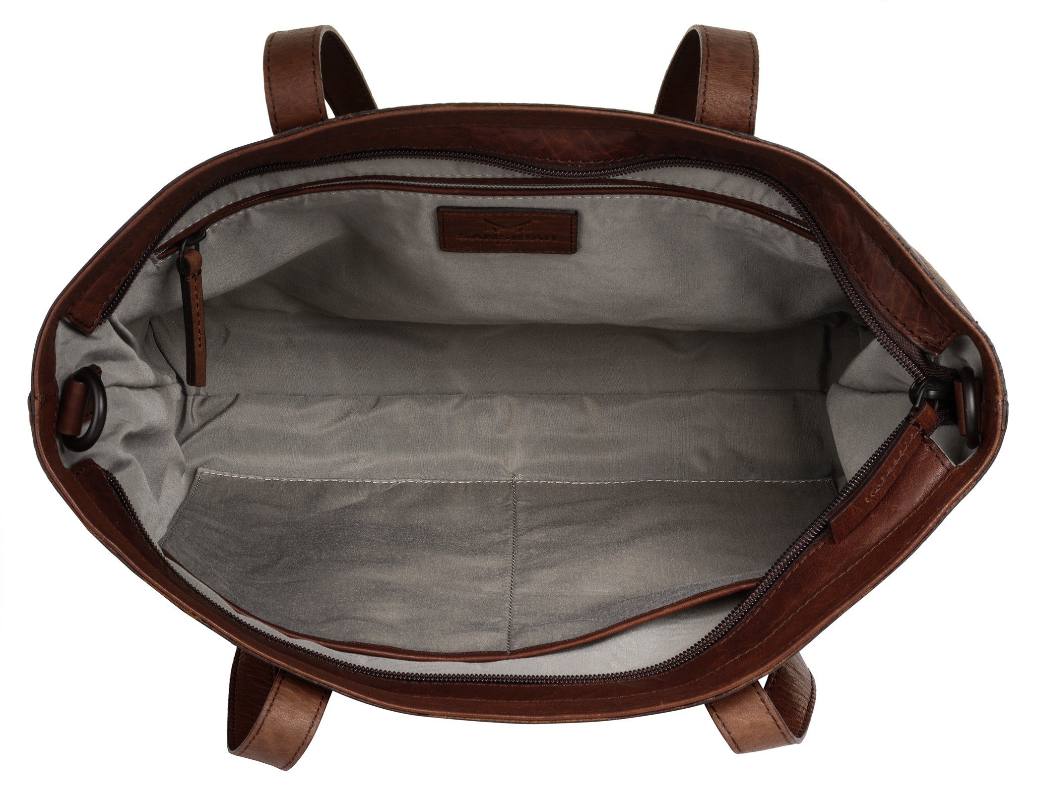 Sansibar Shopper echt leder