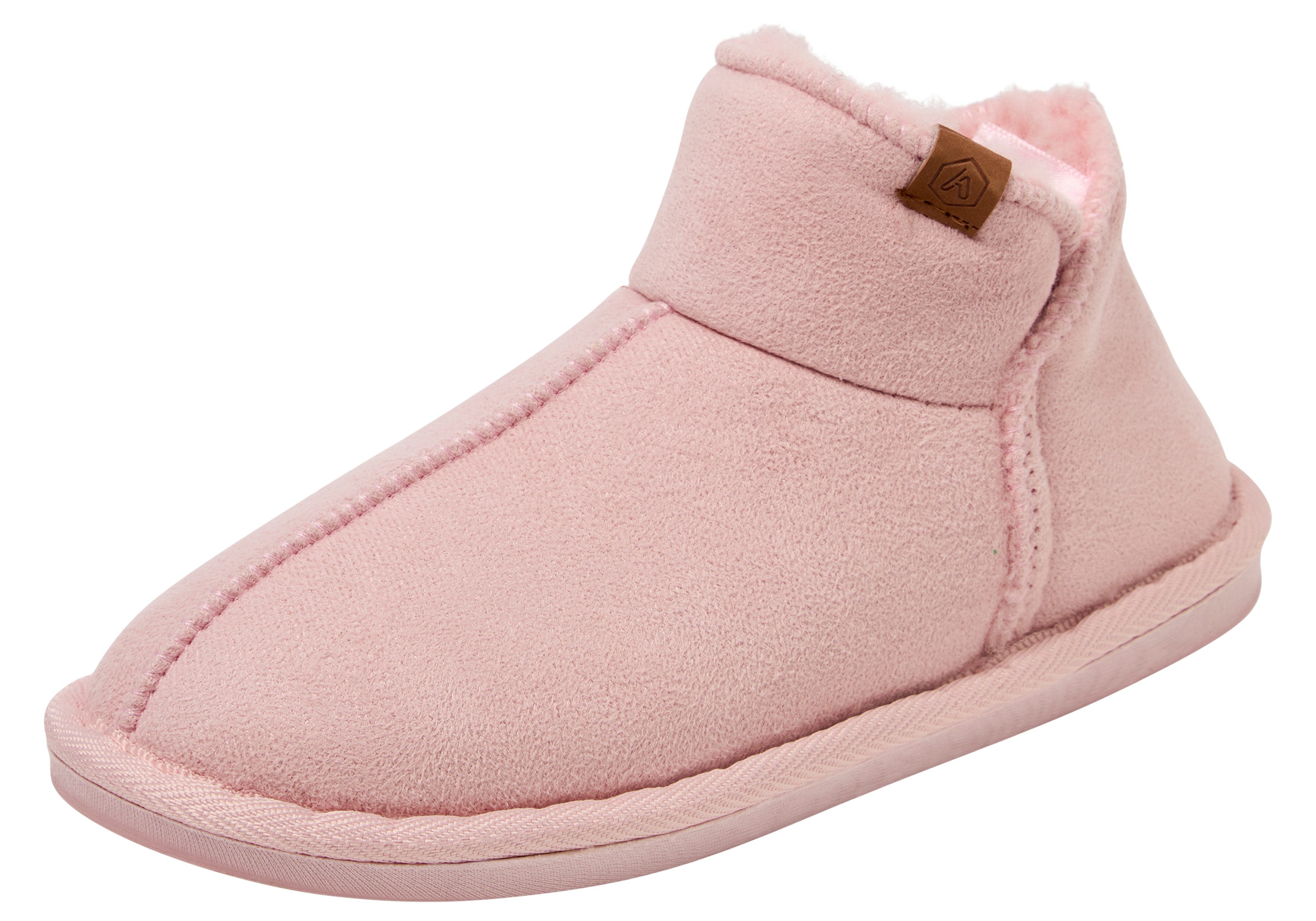 Apollo Pantoffels KINDER LAARZEN met decoratieve stiksels