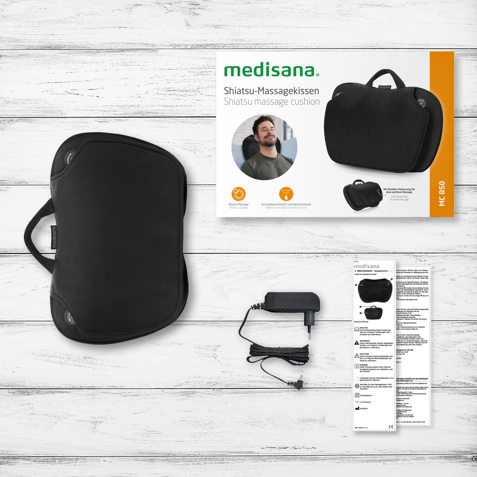 Medisana Shiatsu-massagekussen MC 850