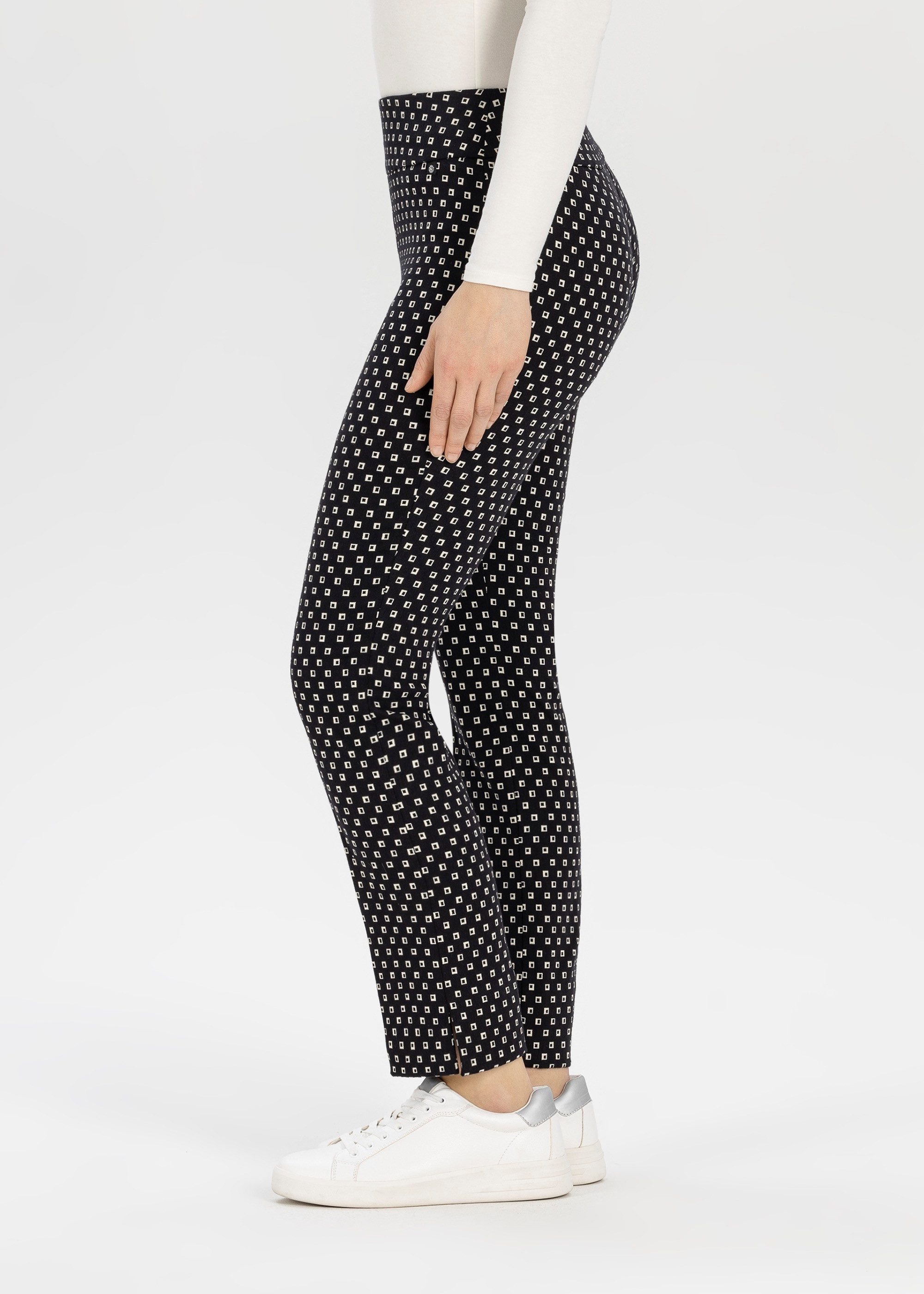 Stehmann Comfortbroek met print all-over