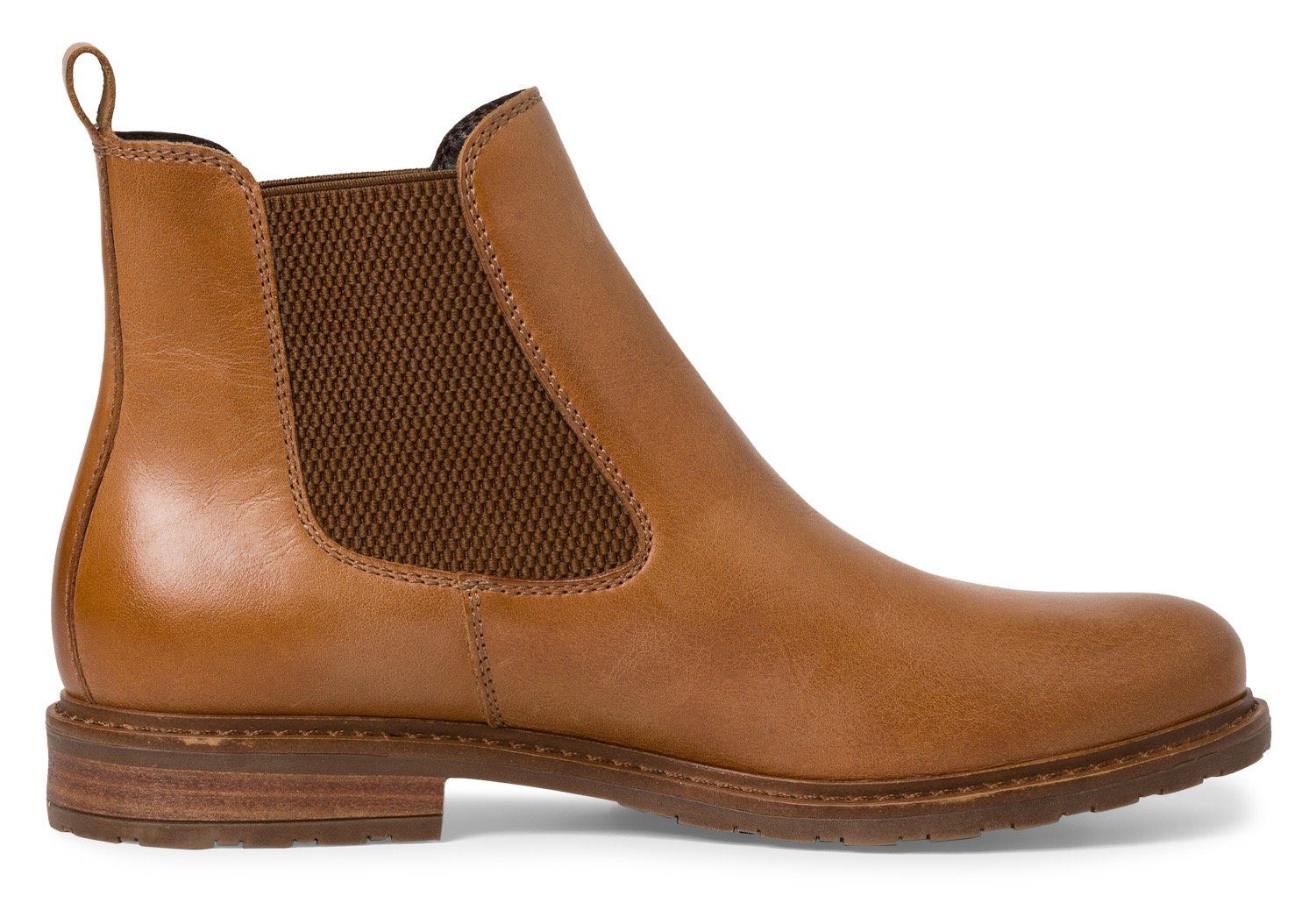 Tamaris Chelsea-boots , blokhak, businessschoen, comfortabele schoen, klassieke look, smalle vorm