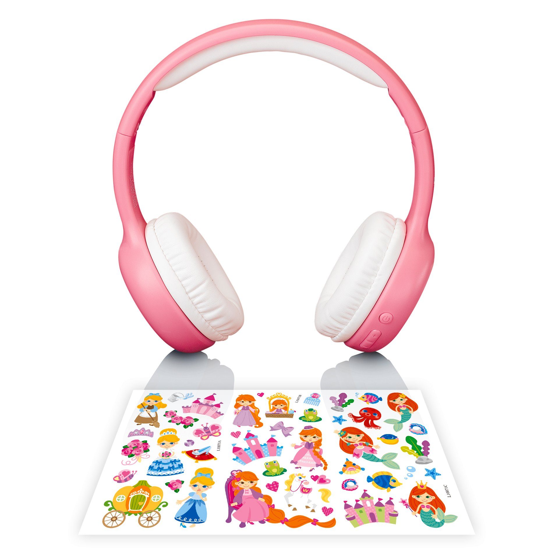 Lenco Over-ear-hoofdtelefoon HPB-110 kinderhoofdtelefoon met sticker