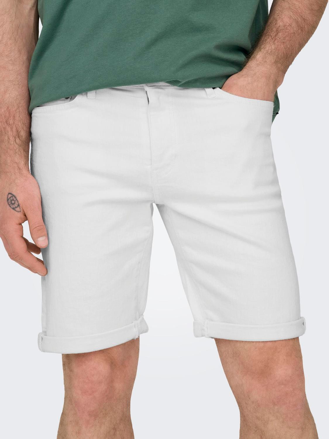 ONLY & SONS Jeansshort ONSPLY LIGHT BLUE 5189 SHORTS DNM NOOS