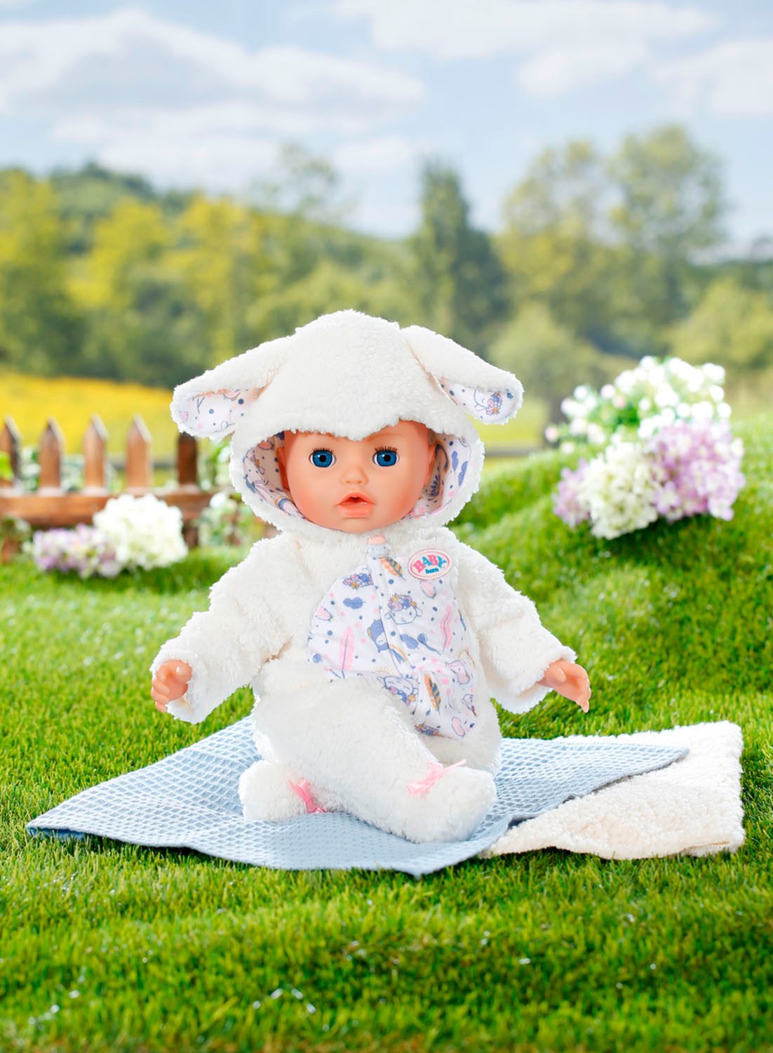 Baby Born Poppenkleding Schäfchenanzug 43 cm