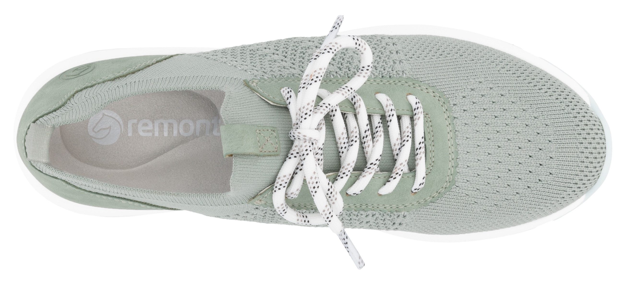 Remonte Slip-on sneakers , vrijetijdsschoen, lage schoen, slipper, instapschoen met aantrek-lussen