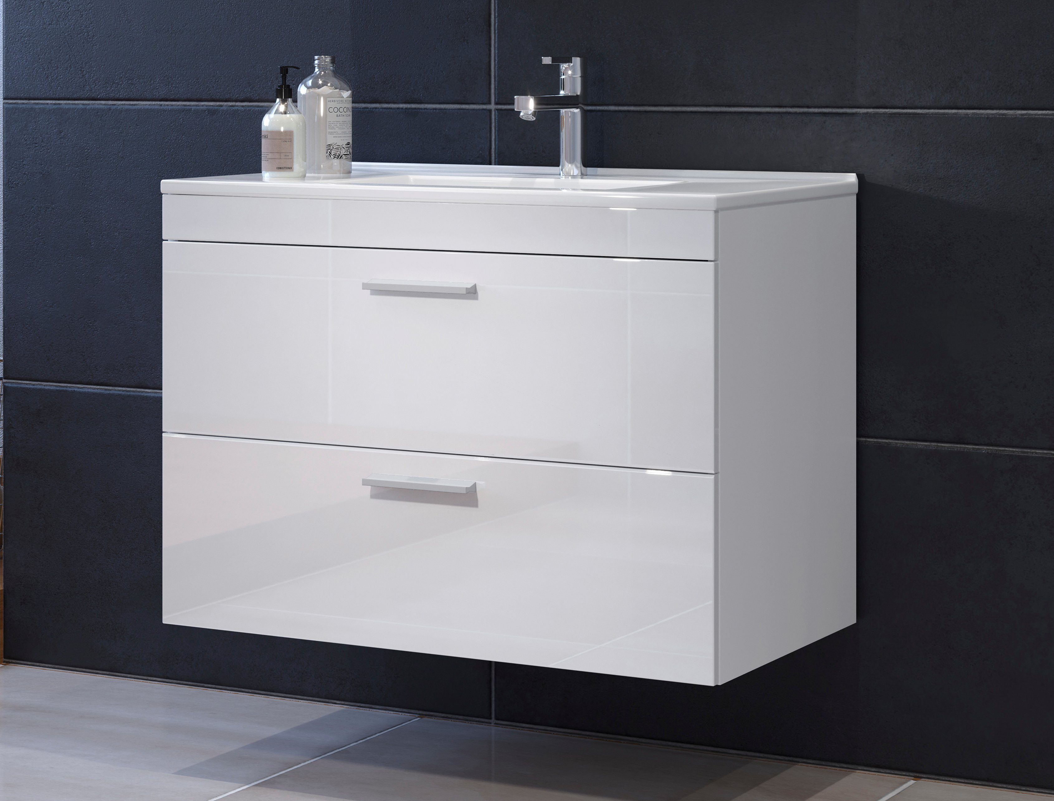 welltime Badmeubelset Dormoletto Badkamermeubelset, badkamer-set (2 stuks)