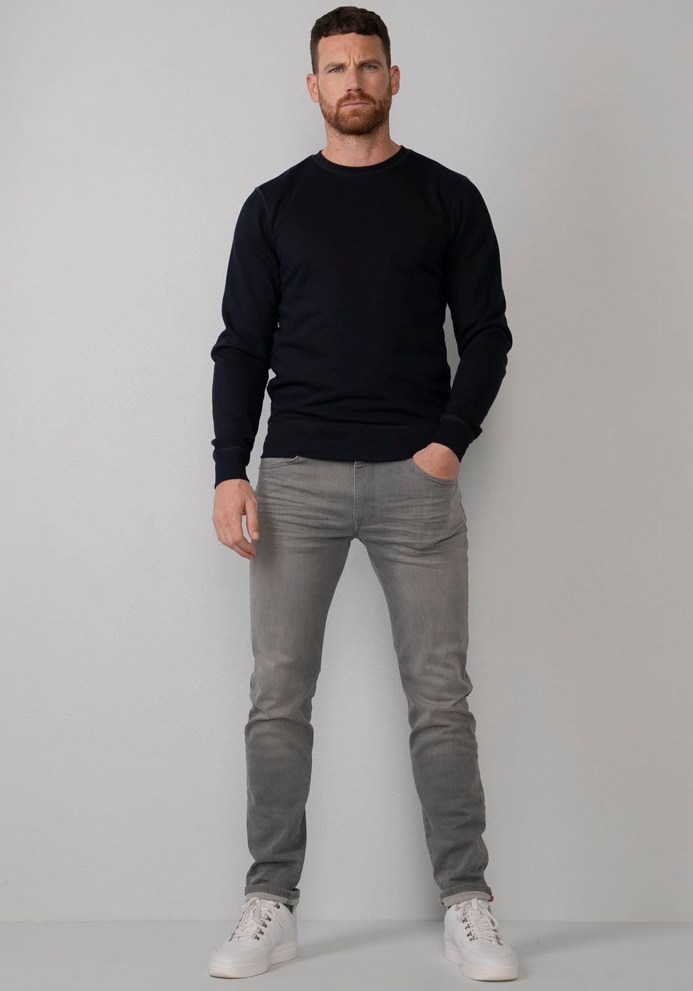 Petrol Industries Sweatshirt met een ronde hals