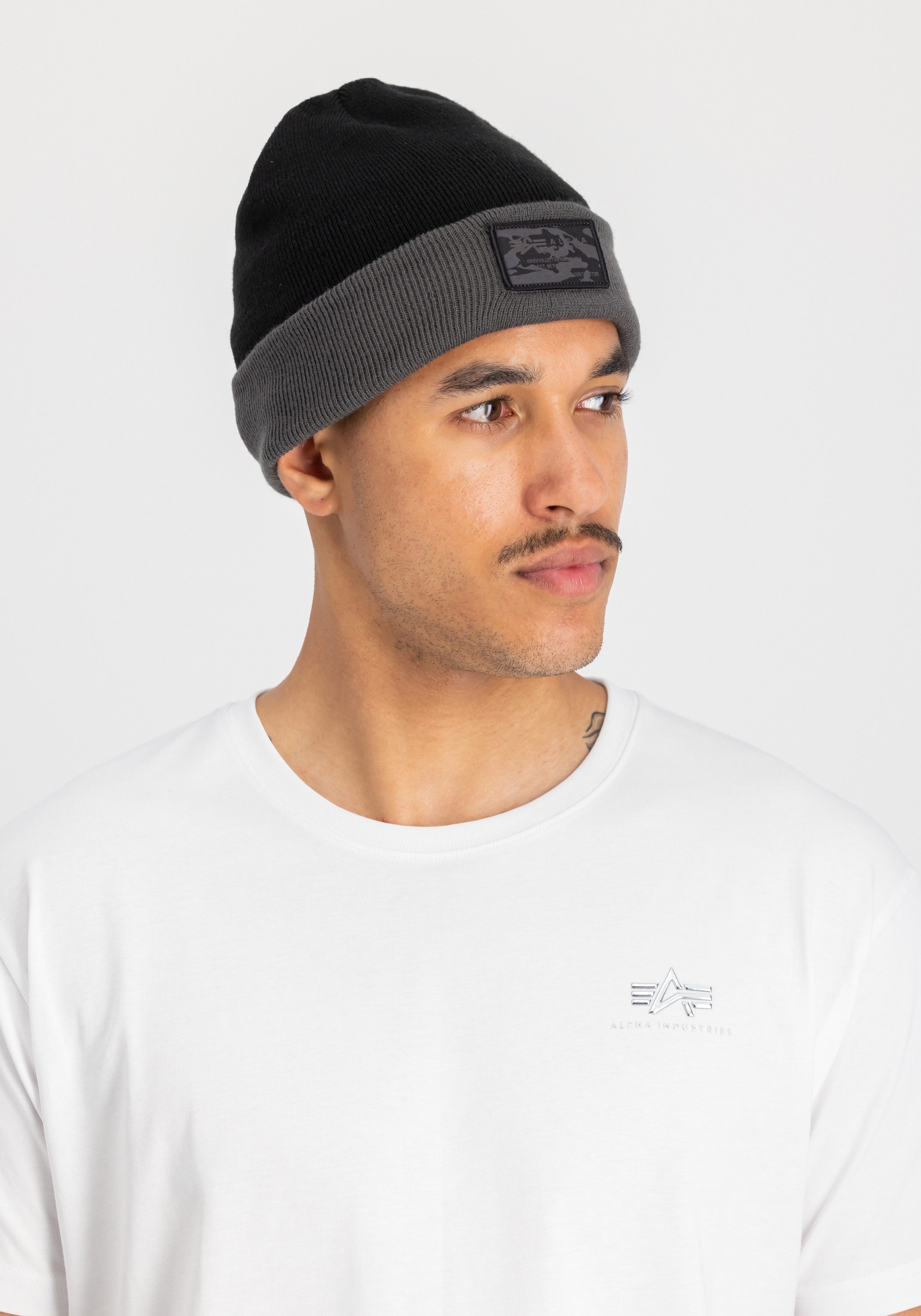 Alpha Industries Skimuts Accessoires Headwear Crew C Label Beanie