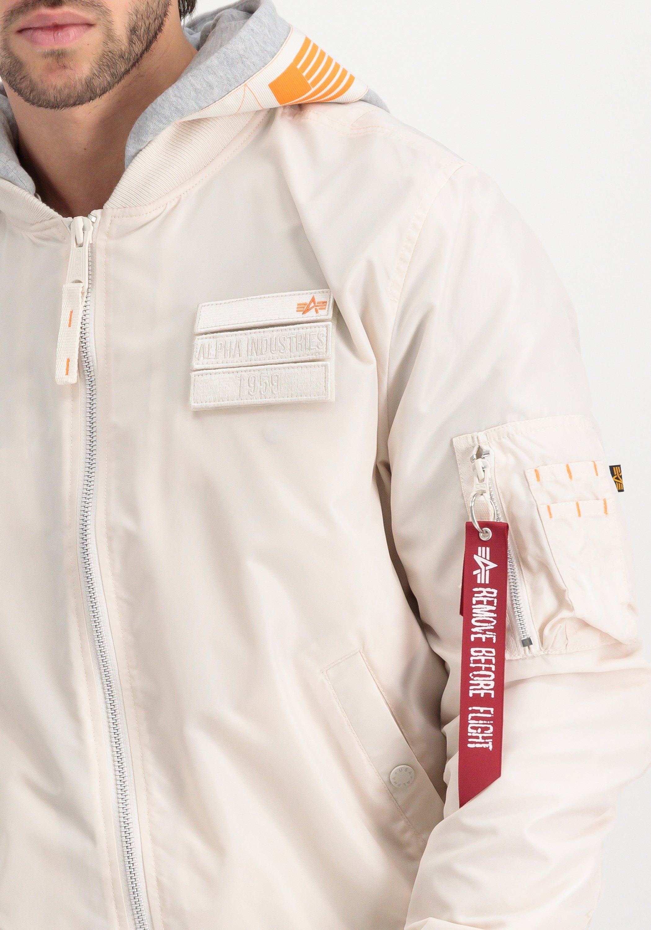 Alpha Industries Bomberjack Alpha Industries Men - Bomber Jackets MA-1 TT Hood Custom