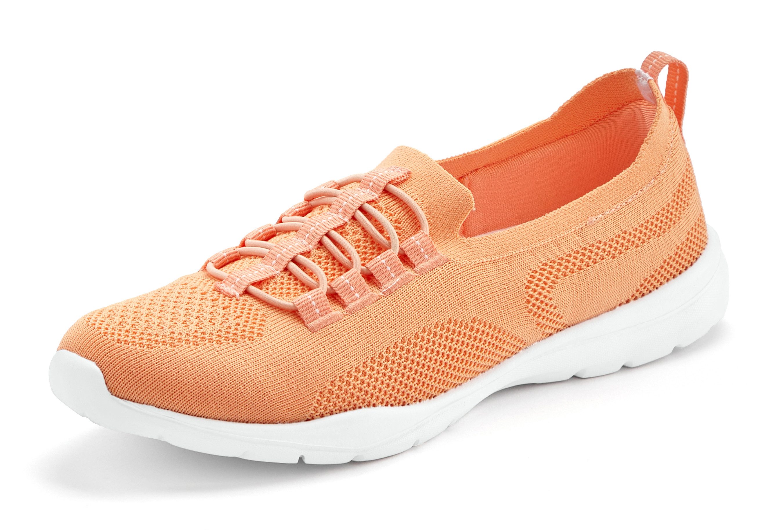 Lascana Sneakers Slippers, lage schoenen, om in te schieten, licht meshmateriaal VEGAN