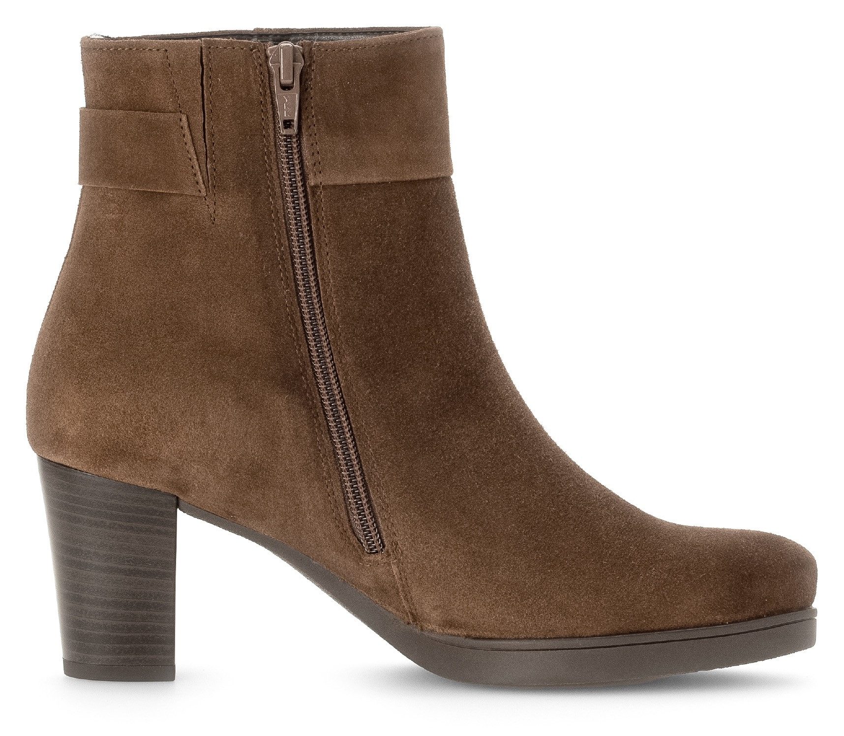 Gabor Laarsjes ANCONA blokhak, ankle boots met trendy schachtontwerp