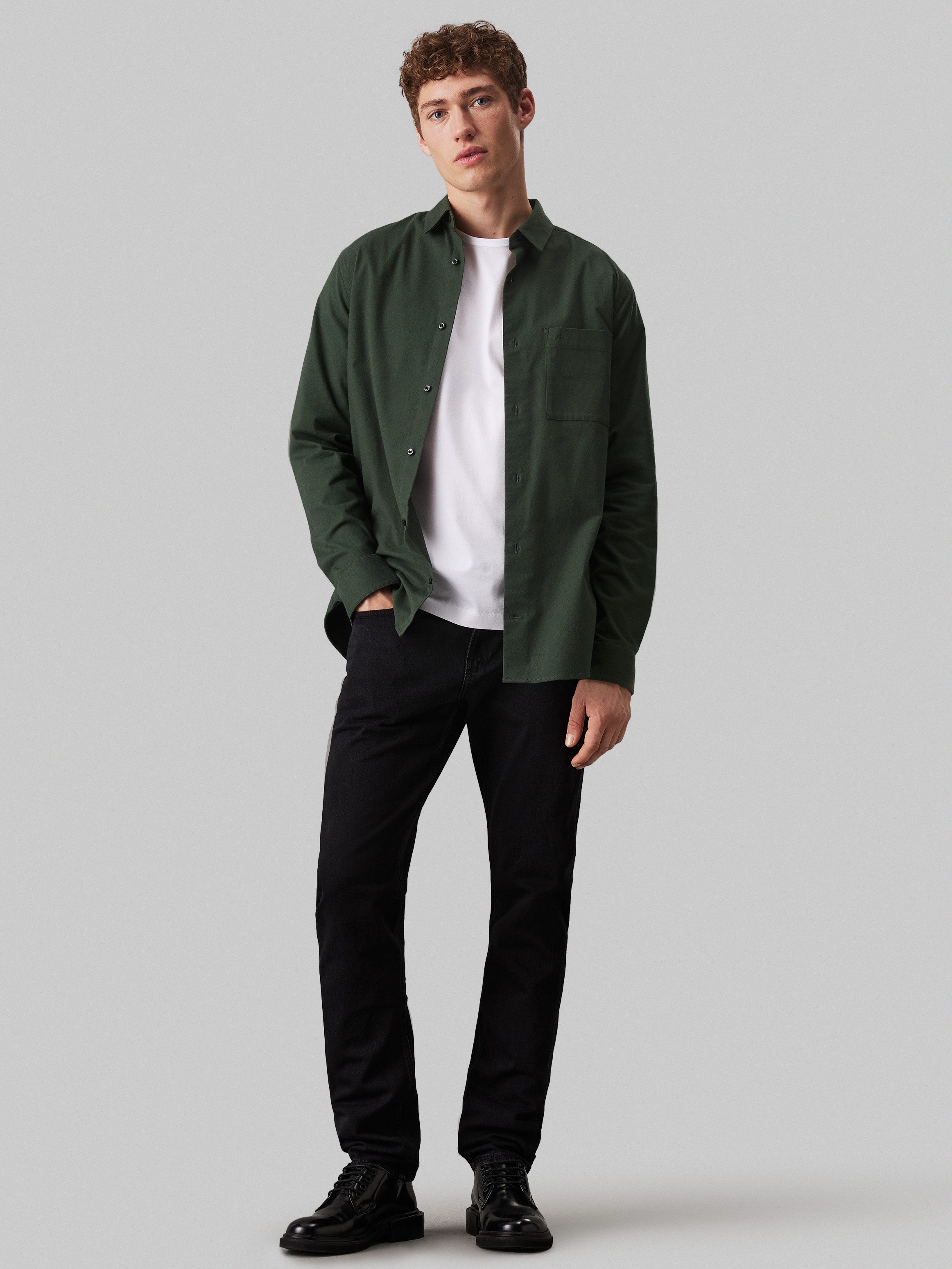 Calvin Klein Slim fit jeans SLIM FIT WASHED BLACK