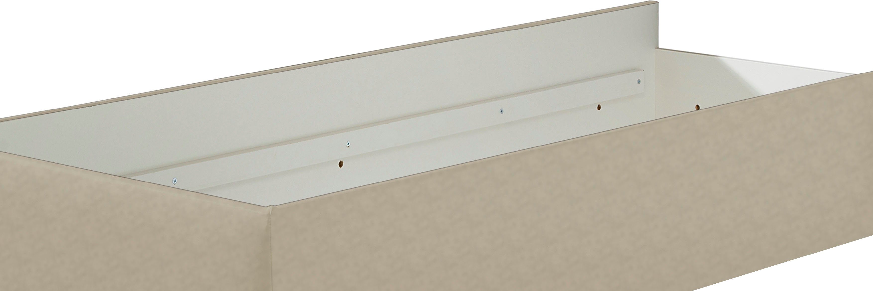Maintal Gestoffeerd bed Madane naar keuze met matras in de hardheden h2, h3 of h4
