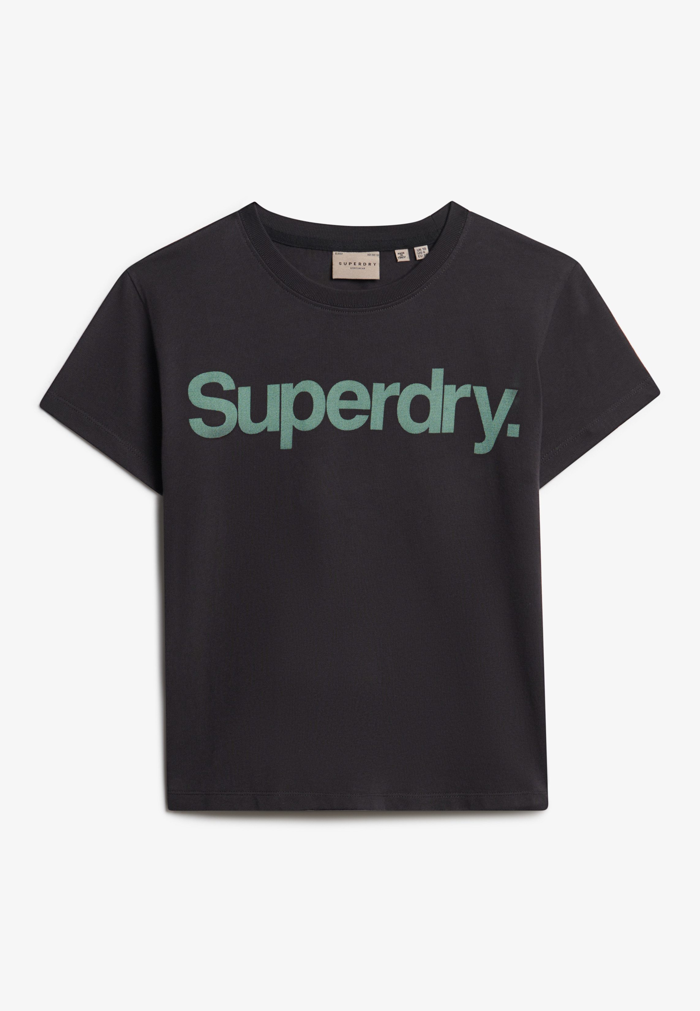 Superdry Shirt met korte mouwen CORE LOGO CITY FITTED TEE