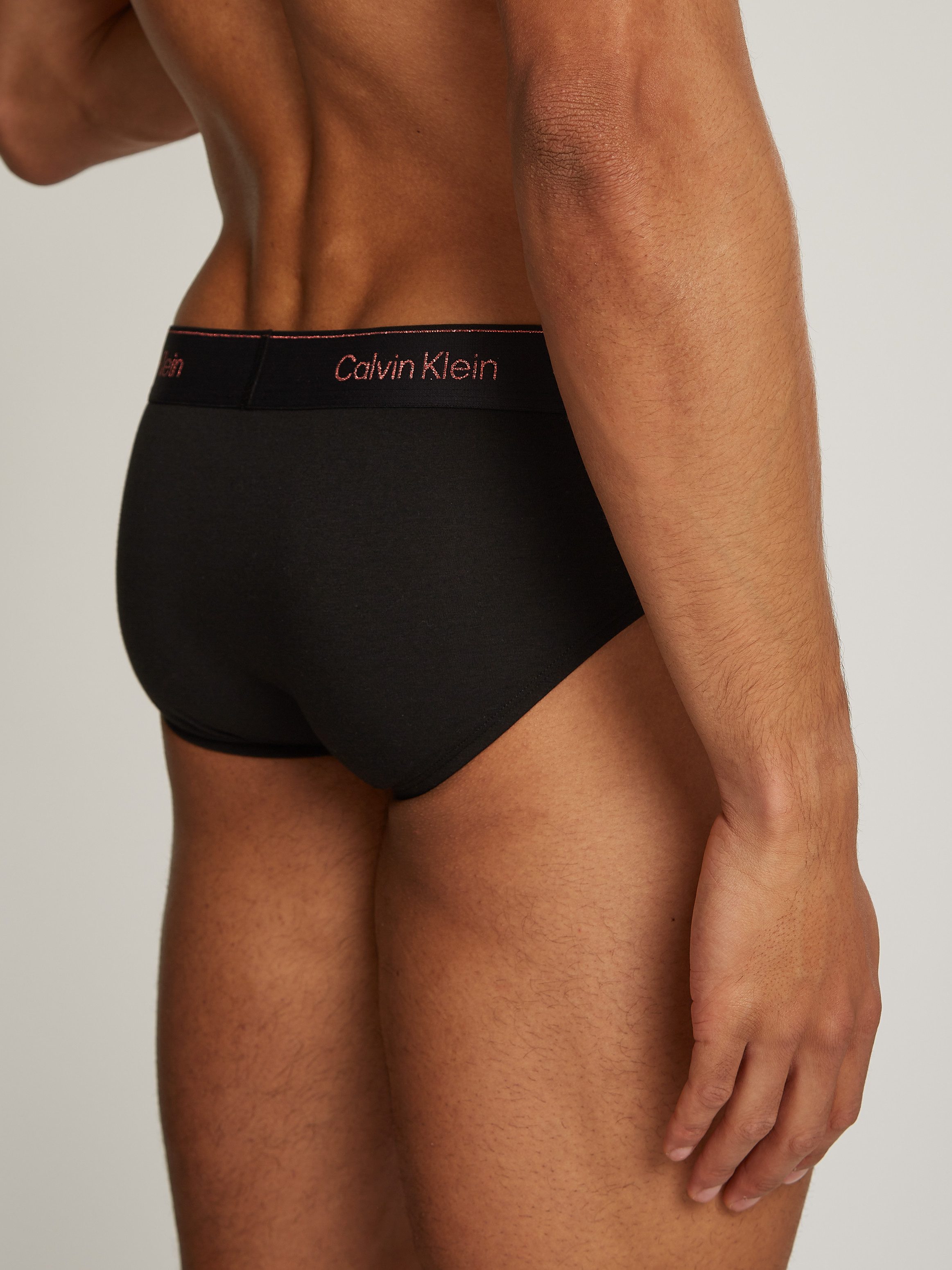 Calvin Klein Hipster HIP BRIEF 3PK met logo-elastische tailleband (3 stuks) (3 stuks)