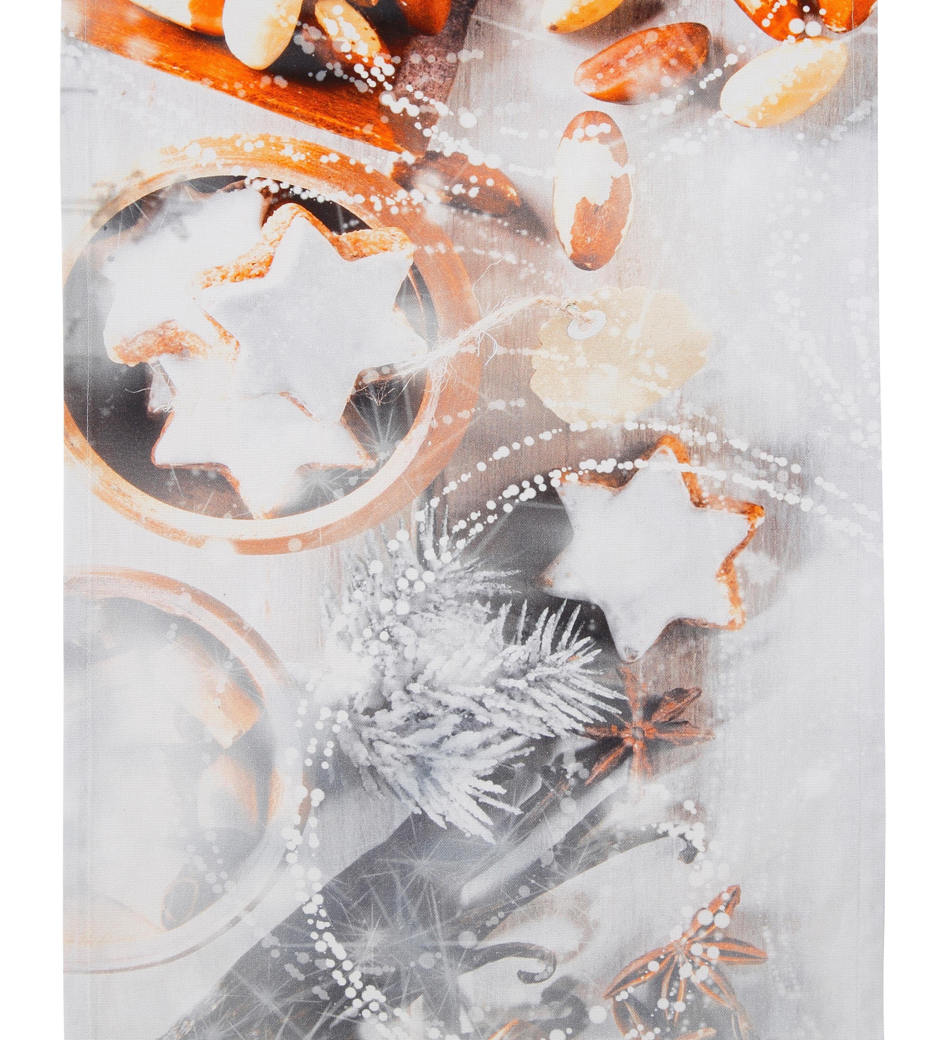 CASATEX Tafelloper Cakes and nuts, kerstdecoratie, kerst