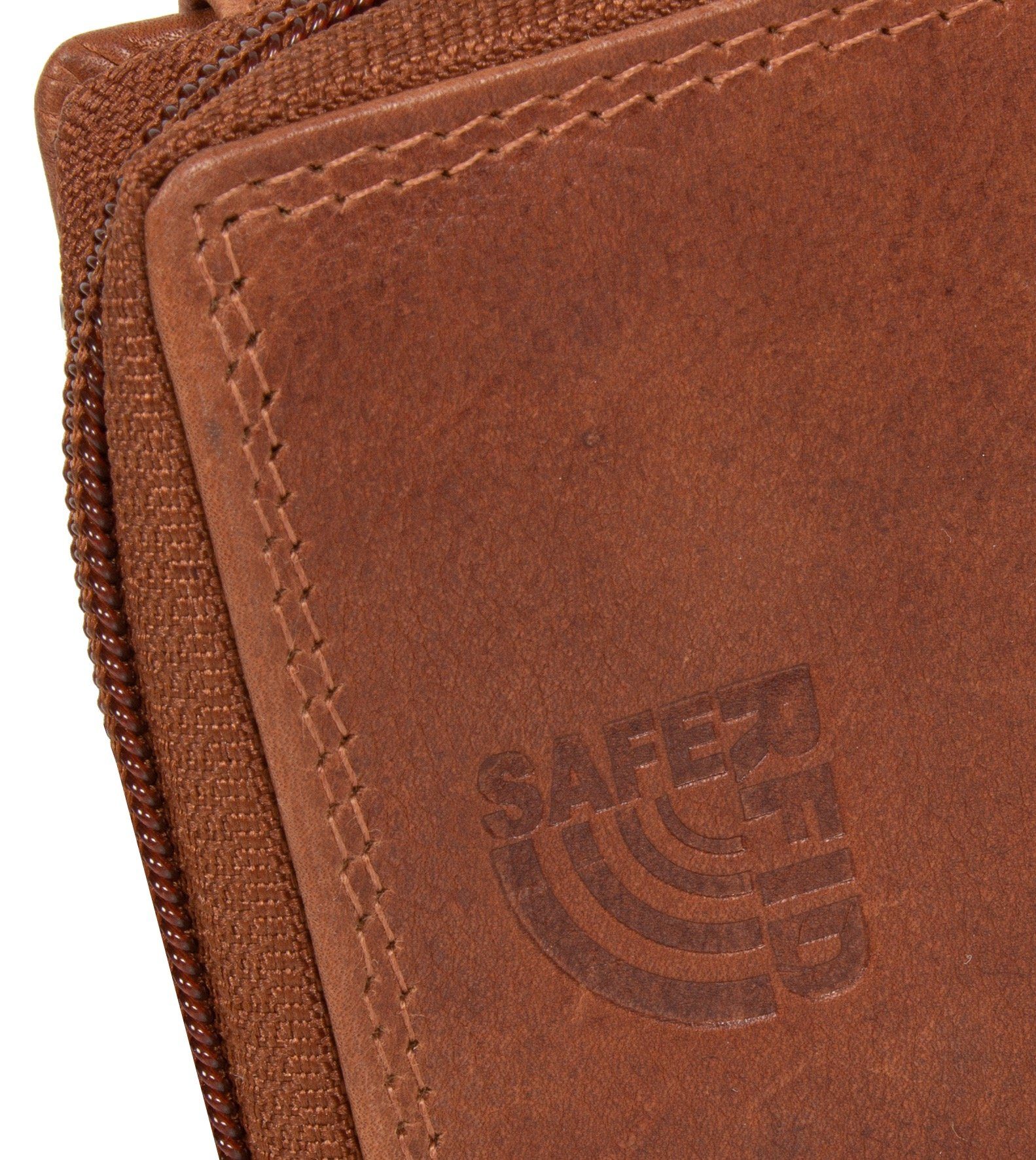 MUSTANG Portemonnee Udine leather wallet top opening