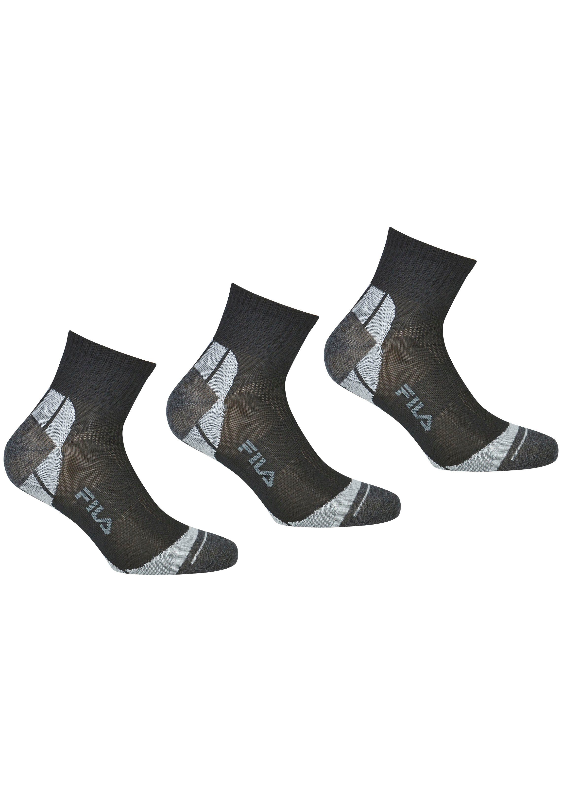 NU 20% KORTING: Fila Korte sokken (set, 3 paar)