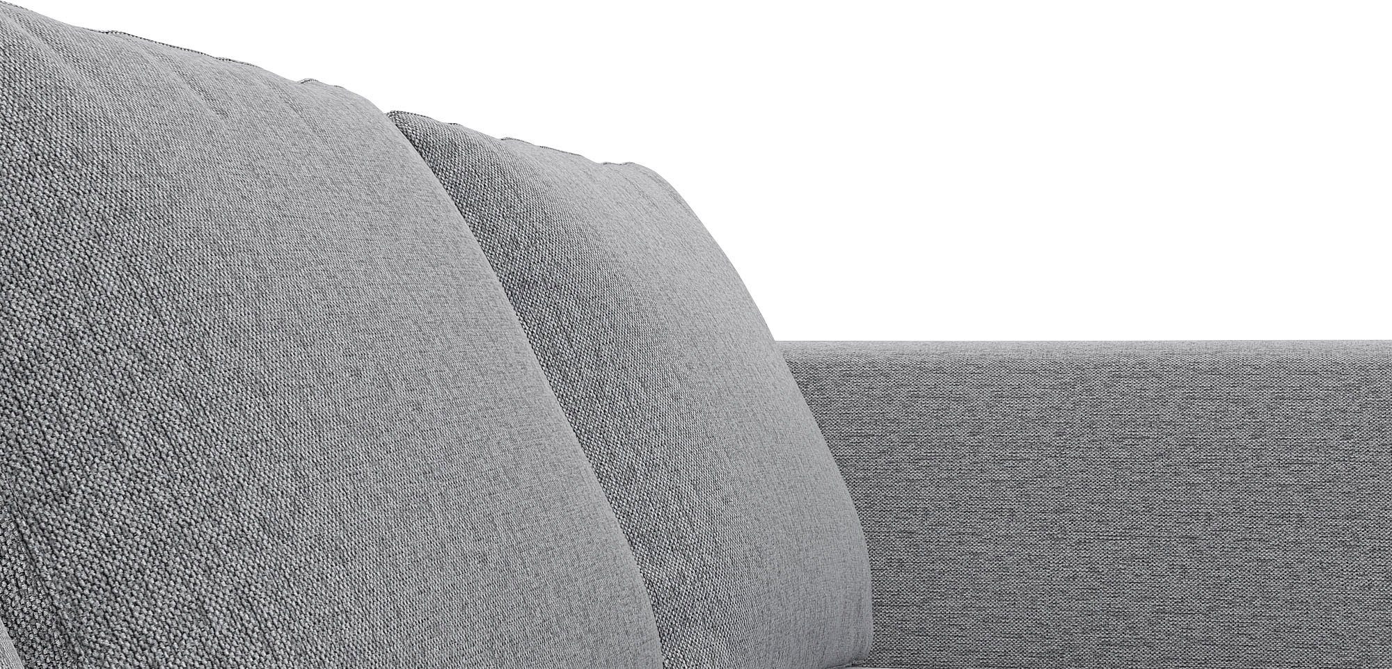 FLEXLUX Hoekbank Loano, super comfortabel zitcomfort door koudschuim in de zitting, L-vorm