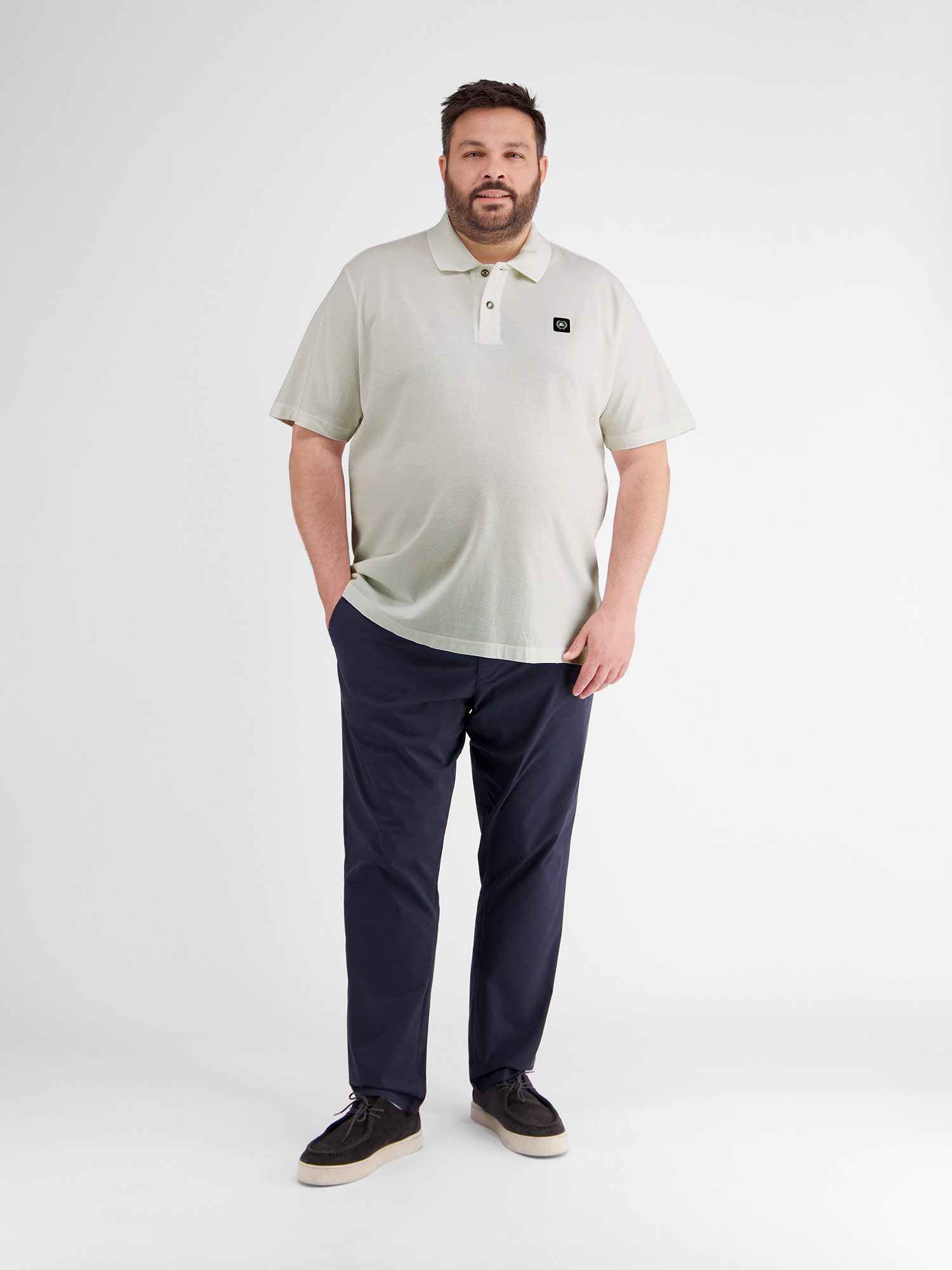 Lerros Poloshirt LERROS Heren poloshirt in grote maten