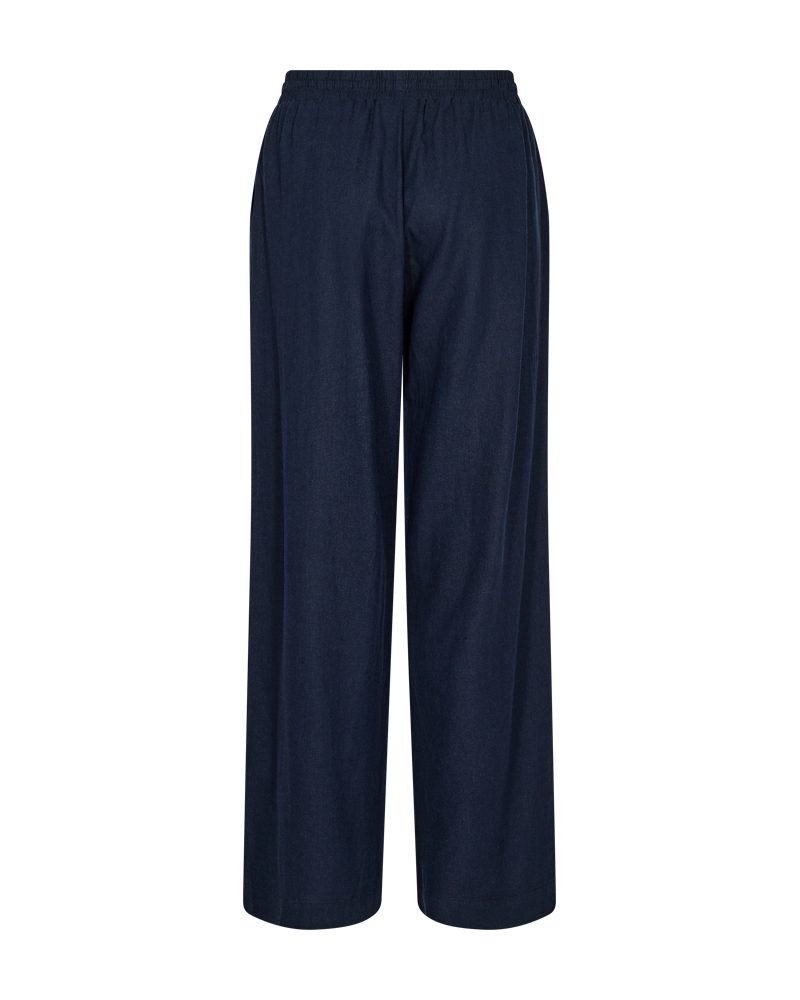 FREEQUENT Linnen broek FQLAVA-PANT van linnenmix en met koord