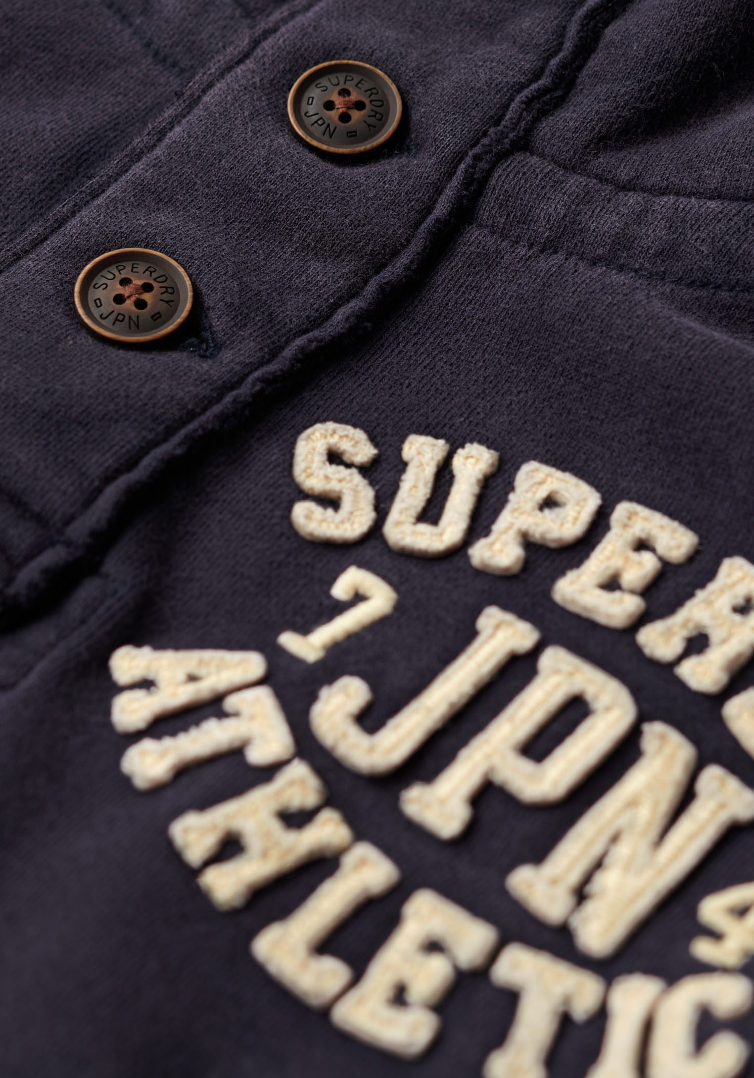 Superdry Sweatshirt Vintage Athletic Henley Jumper