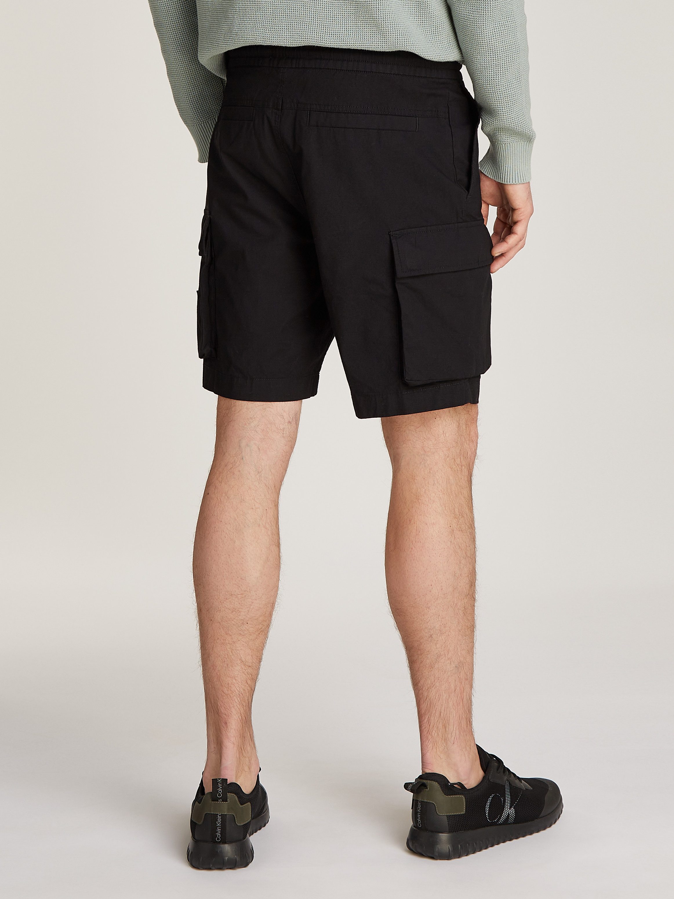 Calvin Klein Cargoshort CARGO SHORT met logopatch