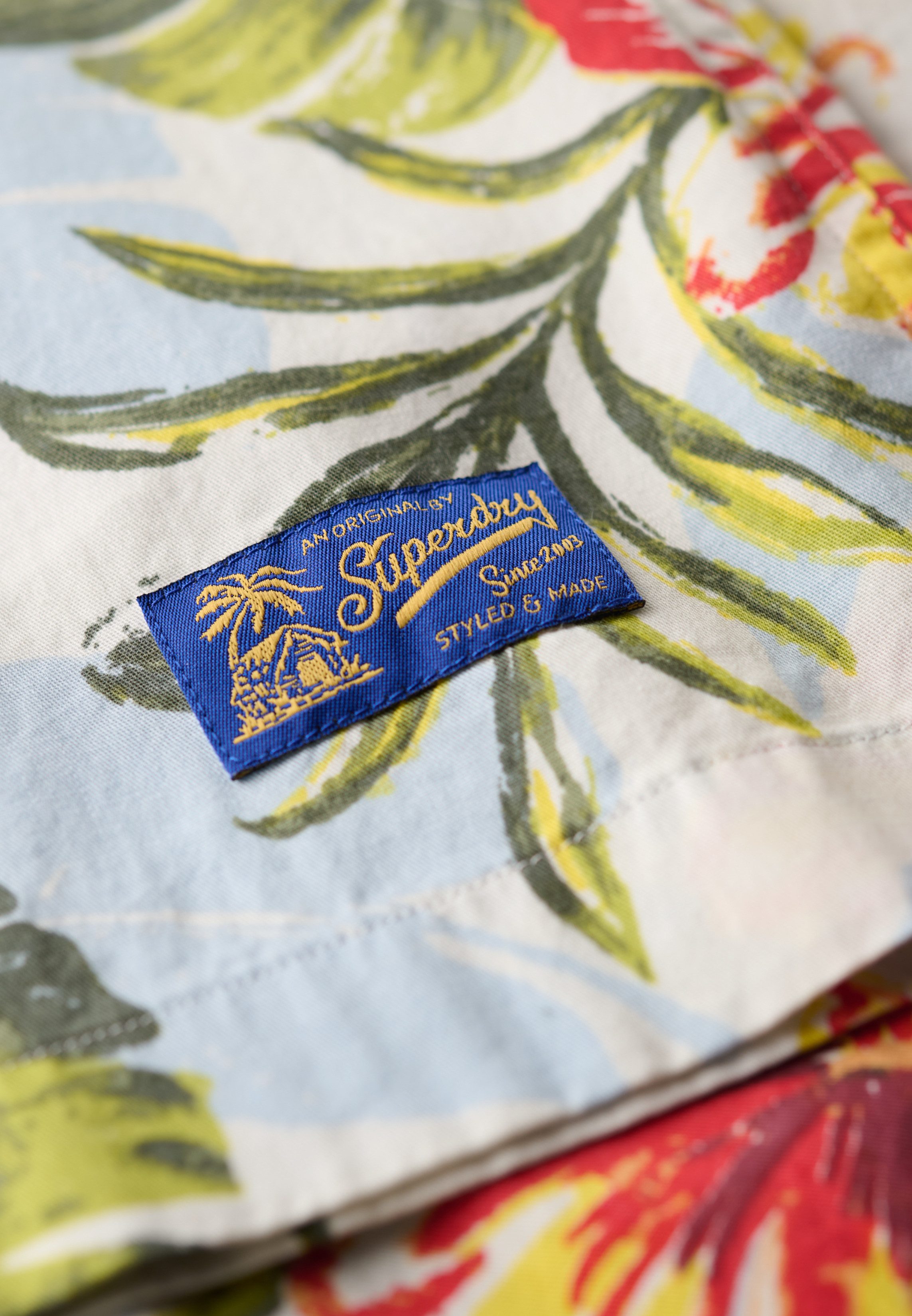 Superdry Overhemd met korte mouwen HAWAIIAN PRINT SHIRT