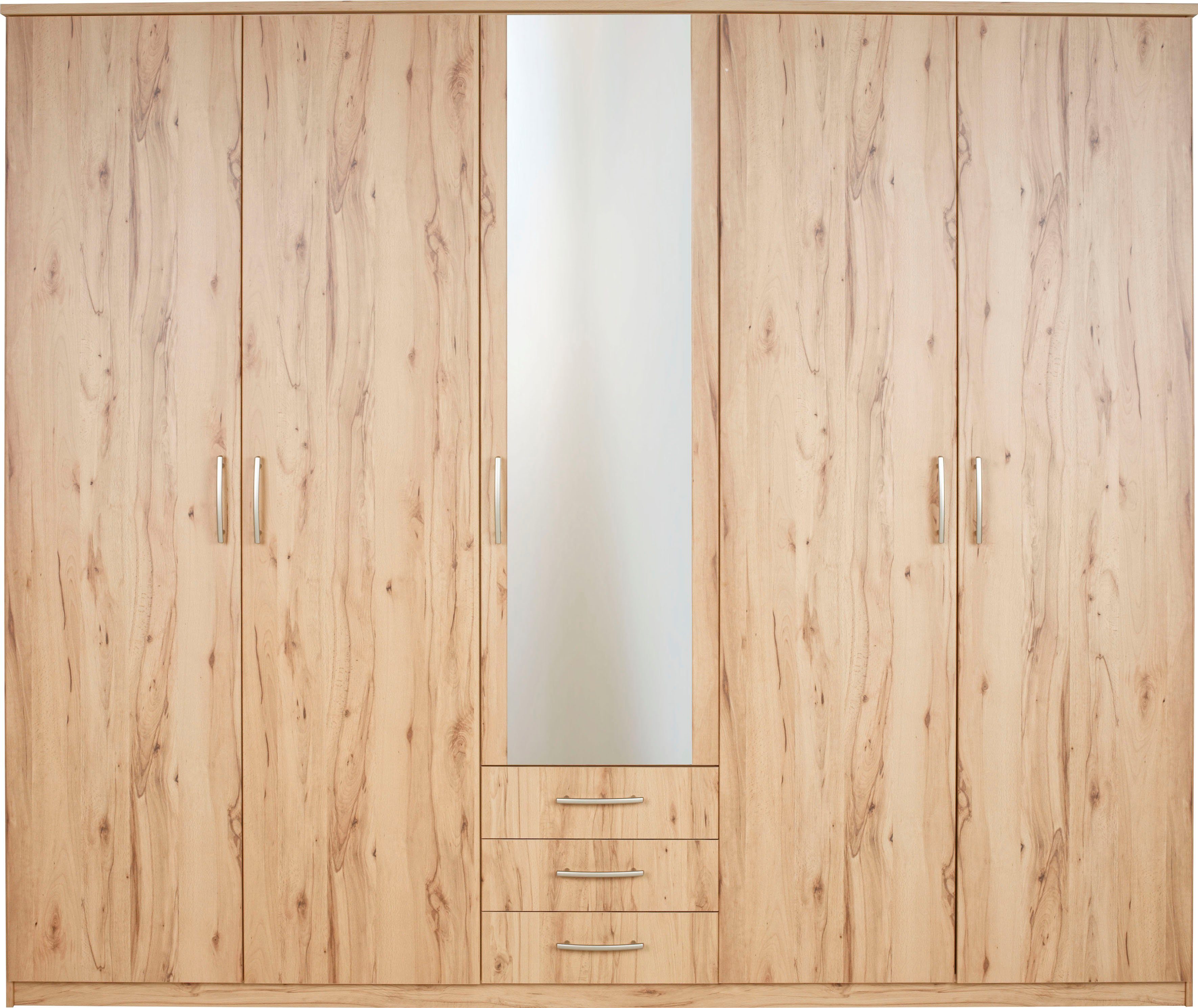 priess Kledingkast Husum met decoratieve krans, optioneel met lades