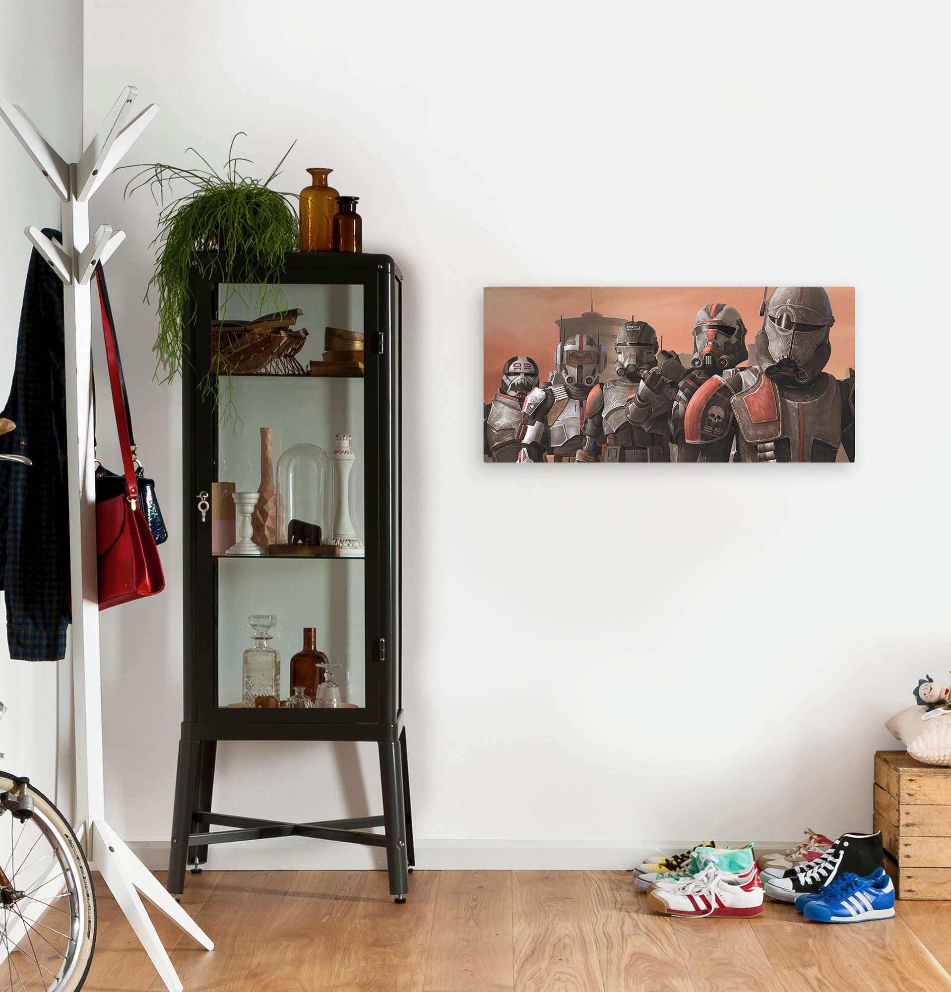Komar Artprint op linnen Star Wars Bad Batch Squad - Afmeting 90 x 40 cm (1 stuk)