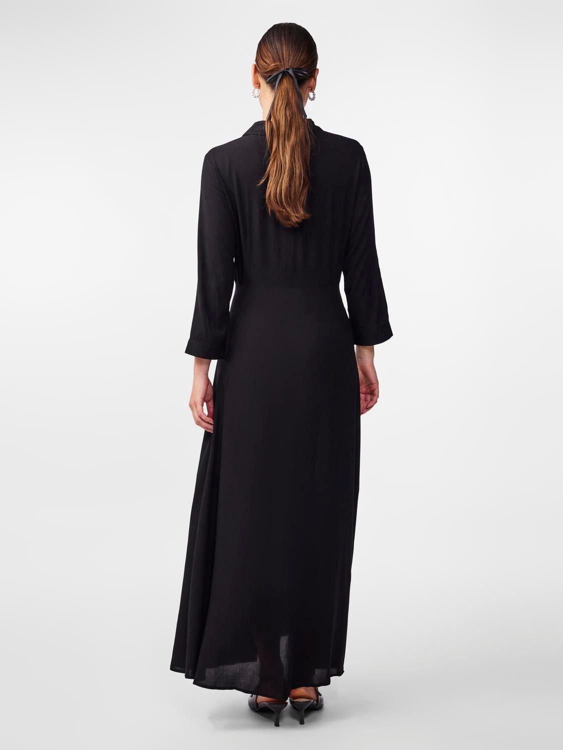 Y.A.S Jurk met overhemdkraag YASSAVANNA LONG SHIRT DRESS