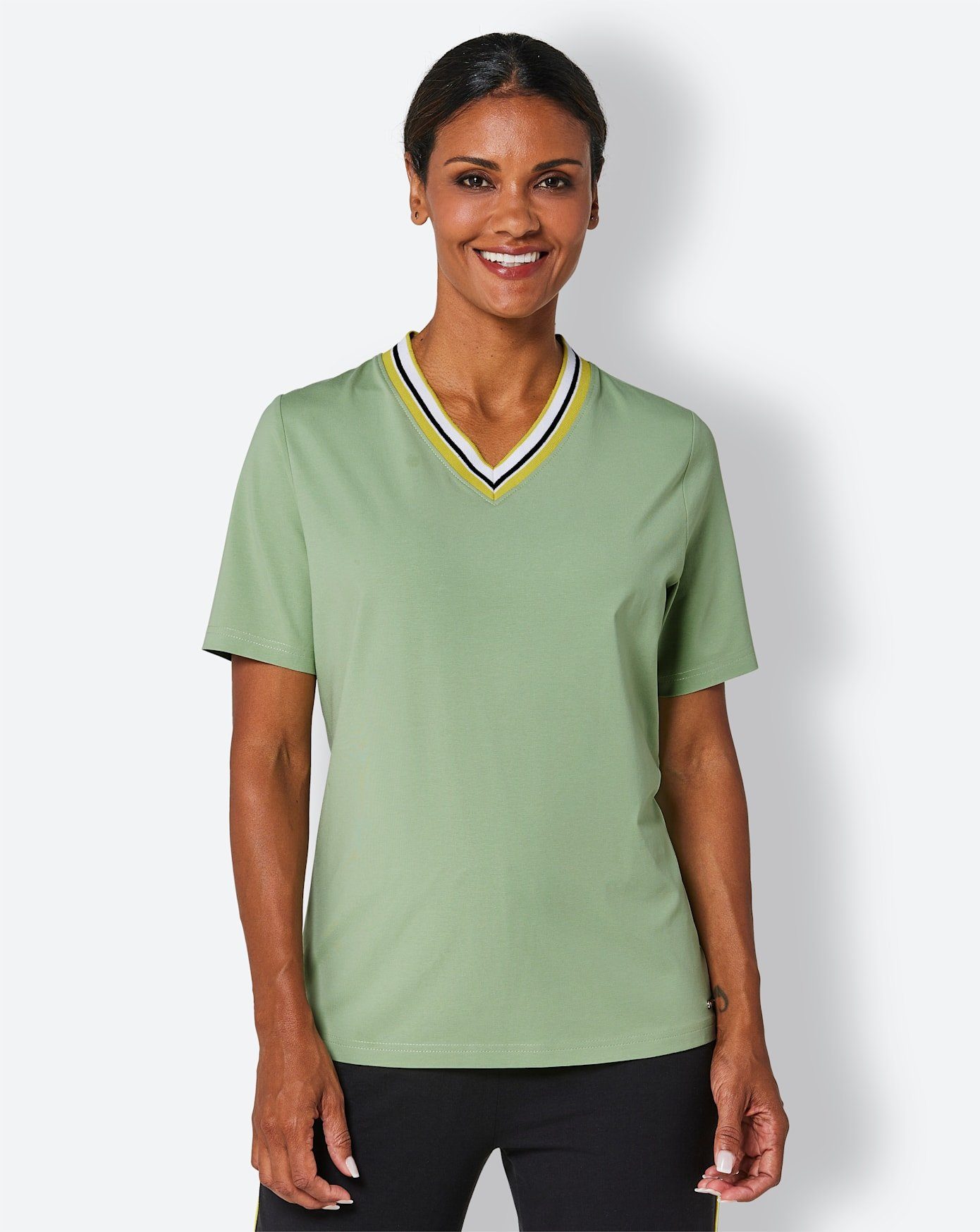 feel good Shirt met korte mouwen Shirt (1-delig)