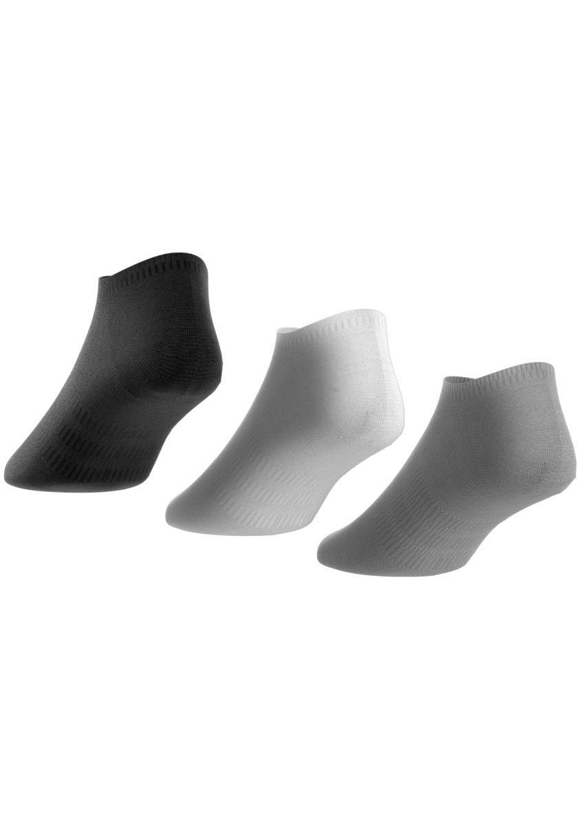 adidas Performance Functionele sokken THIN AND LIGHT NOSHOW SOCKS, 3 PAAR (3 paar)