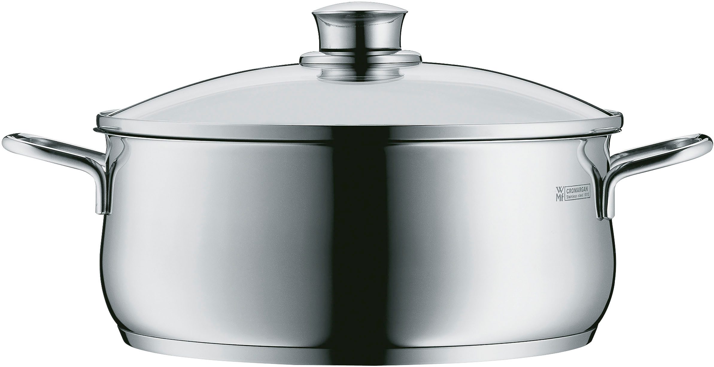 WMF Braadpan Diadem Plus brede beschermrand, uitzonderlijk ontwerp, vaatwasmachinebestendig