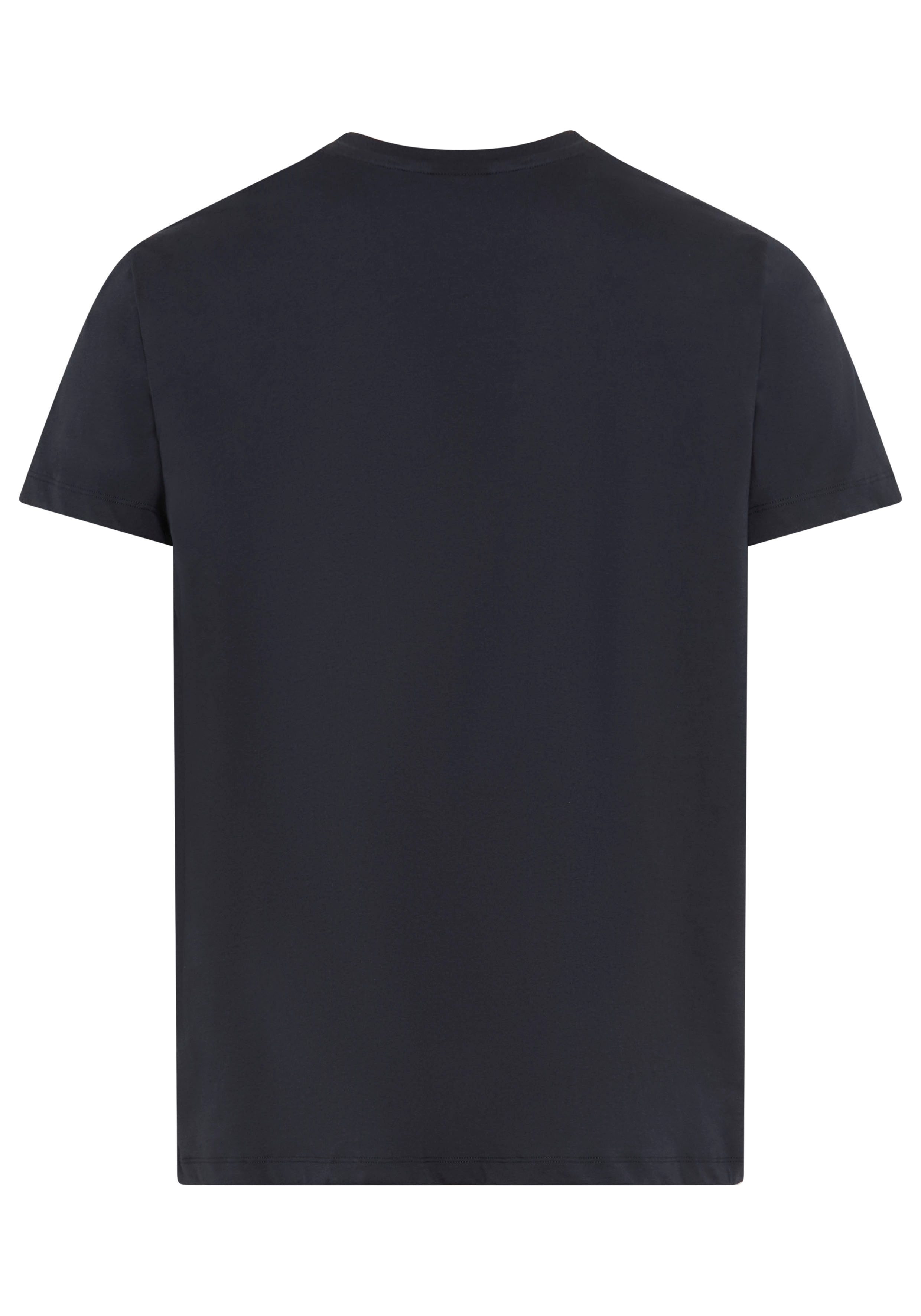 BOSS T-shirt Ronde hals, jersey, klein logo, regular fit