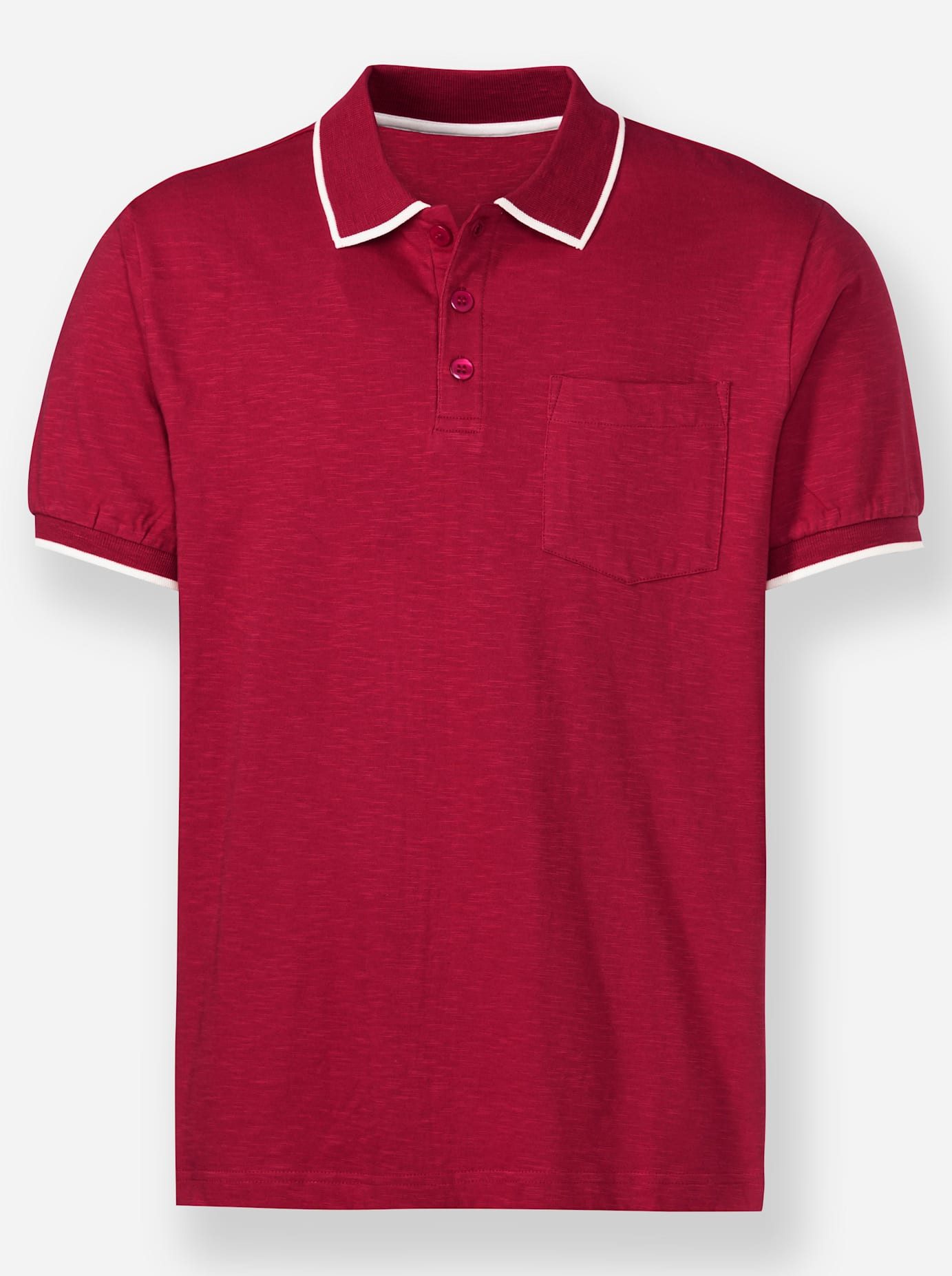 Marco Donati Shirt met korte mouwen Poloshirt met korte mouwen (1-delig)