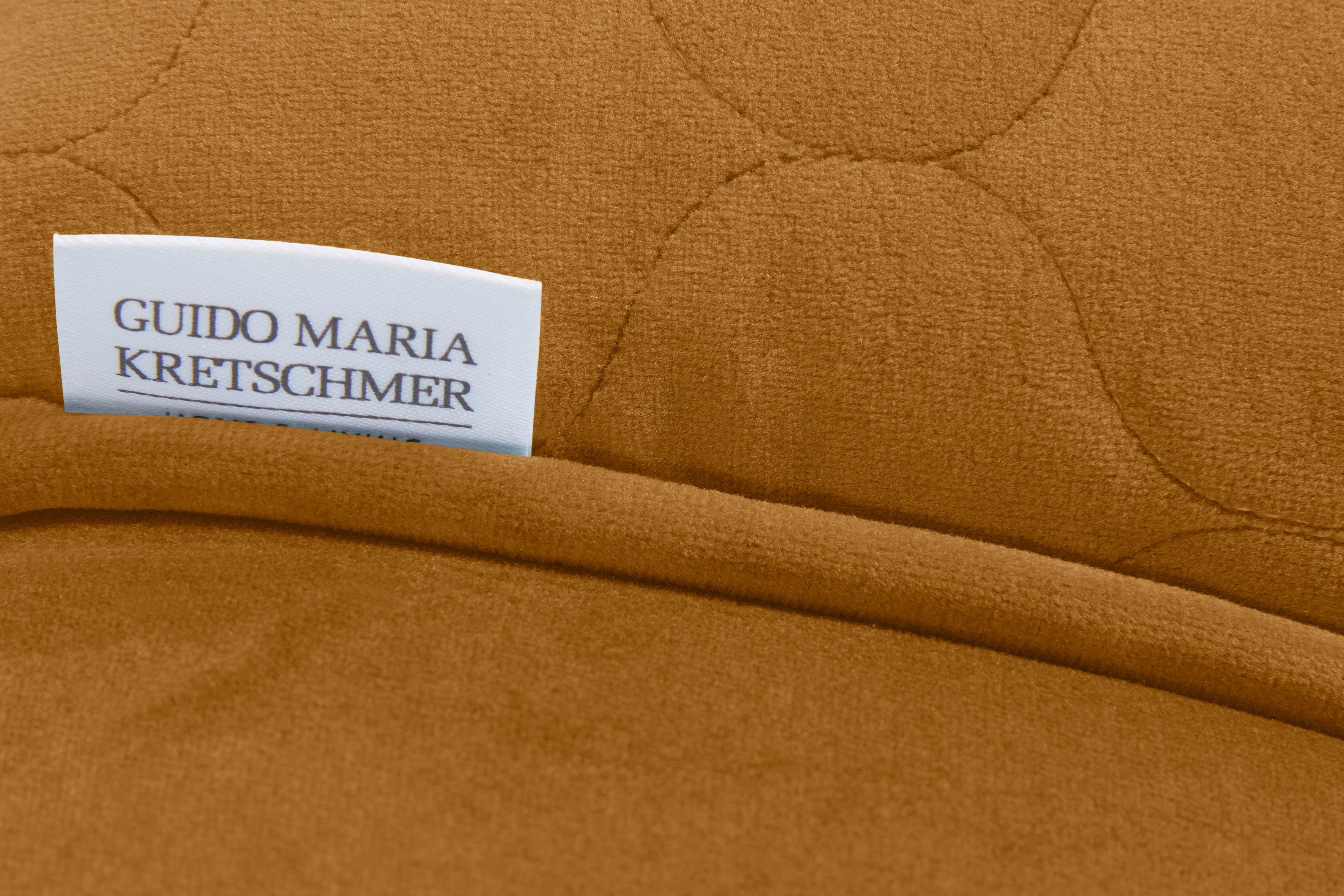 Guido Maria Kretschmer Home&Living Récamier Oradea met elegante stiksels op achterzijde van de rugleuning