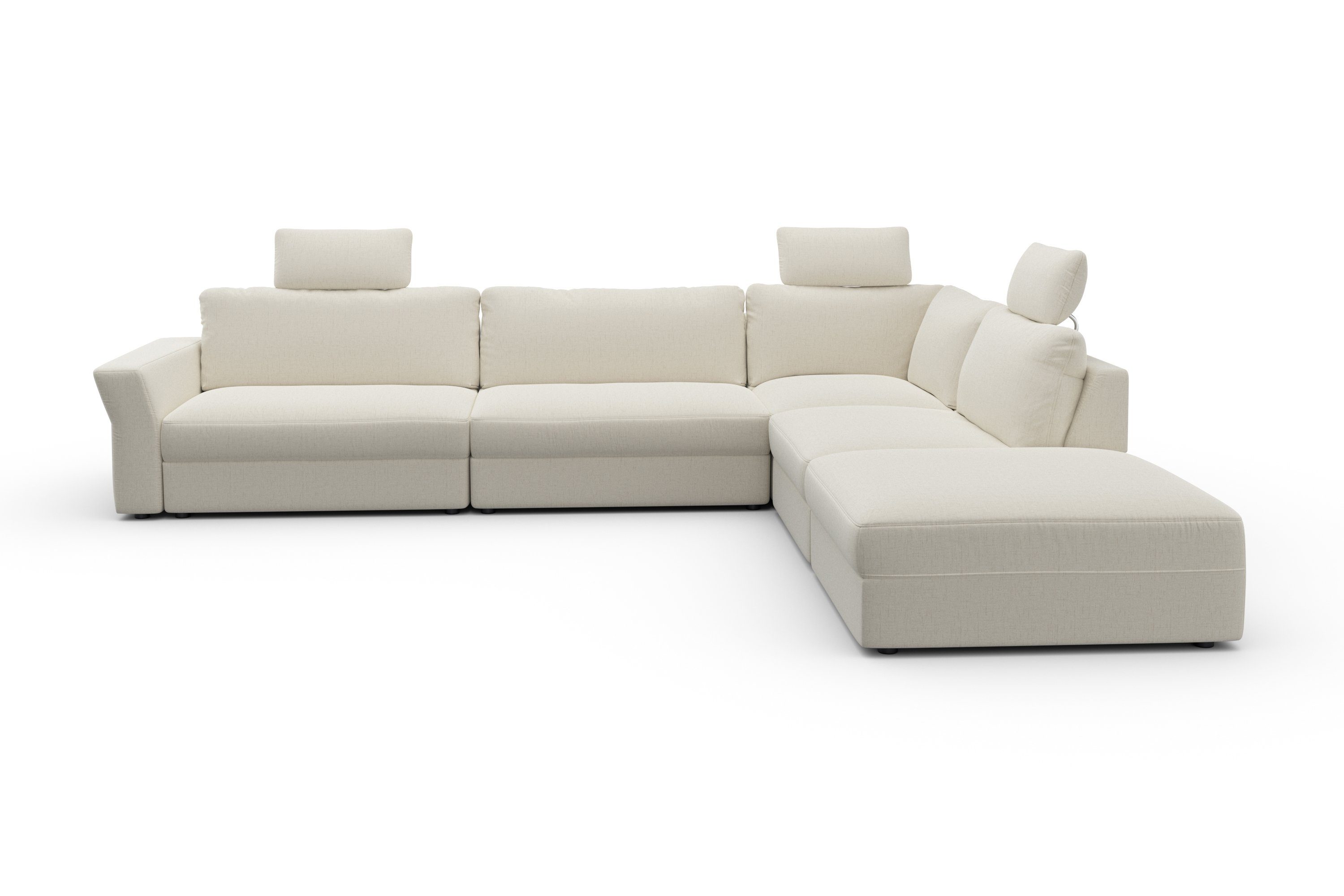 sit&more Hoekbank Cadabra L-vorm Breedte 356 cm, met zitdiepteverstelling