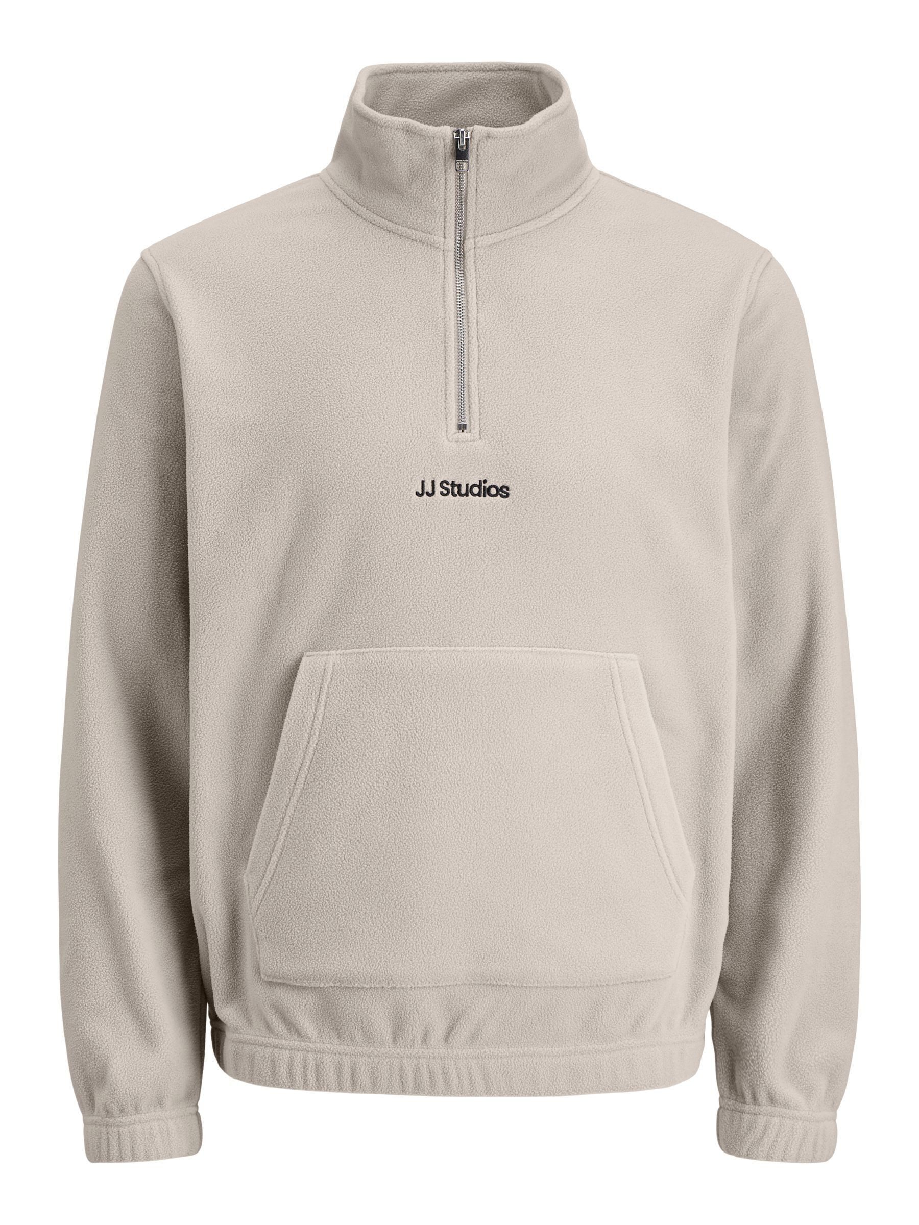 Jack & Jones Sweatshirt JJSOHO HALFZIP FLEECE