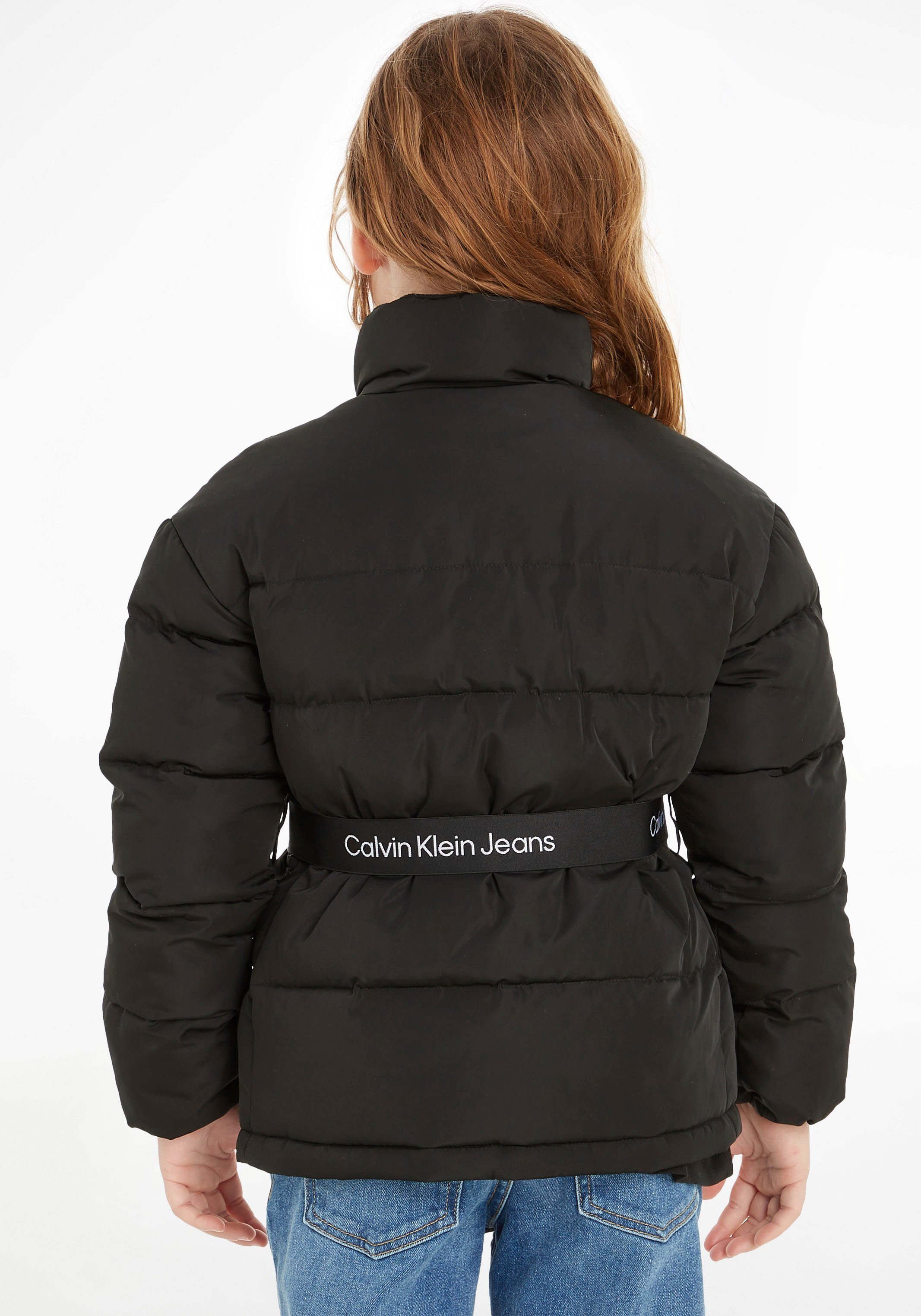 Calvin Klein Winterjack LOGO TAPE BELT JACKET