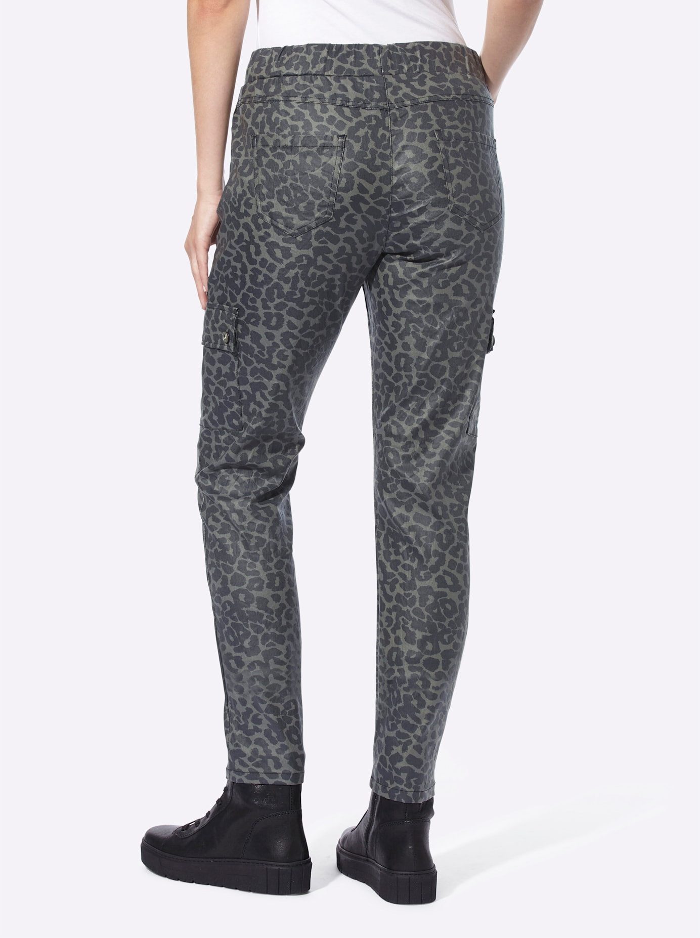 heine Geweven broek