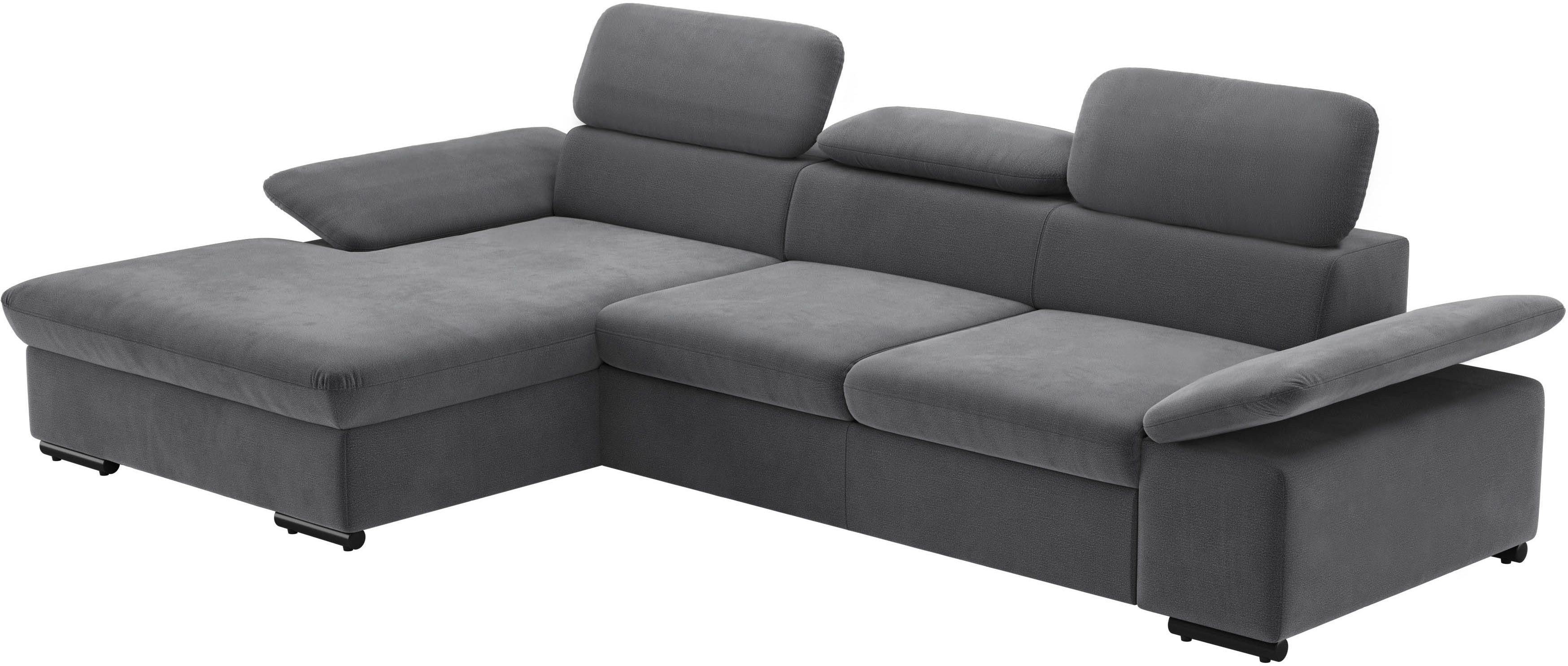 sit&more Hoekbank Alcudia L-vorm optioneel met slaapfunctie