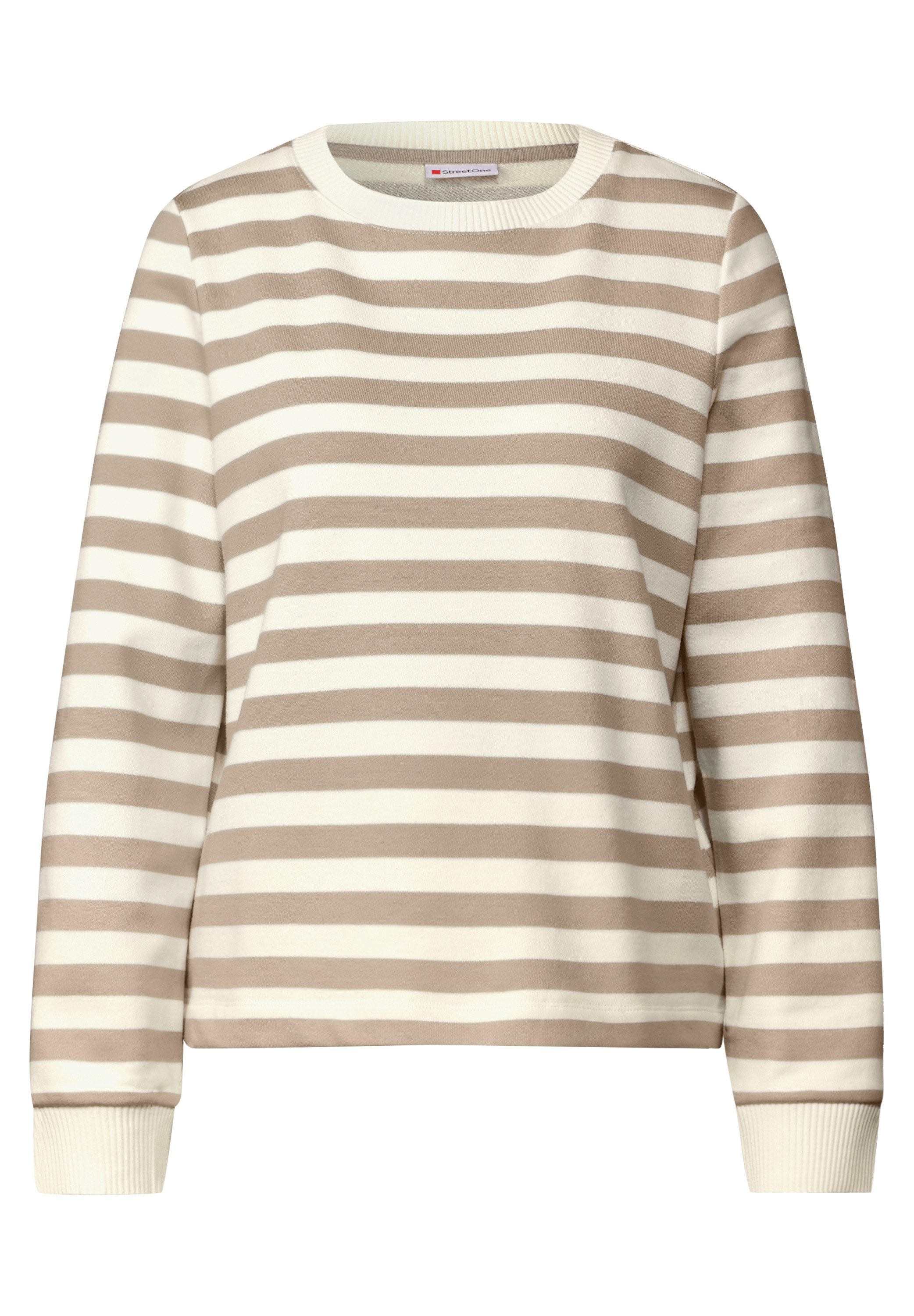 STREET ONE Sweater in streep-look