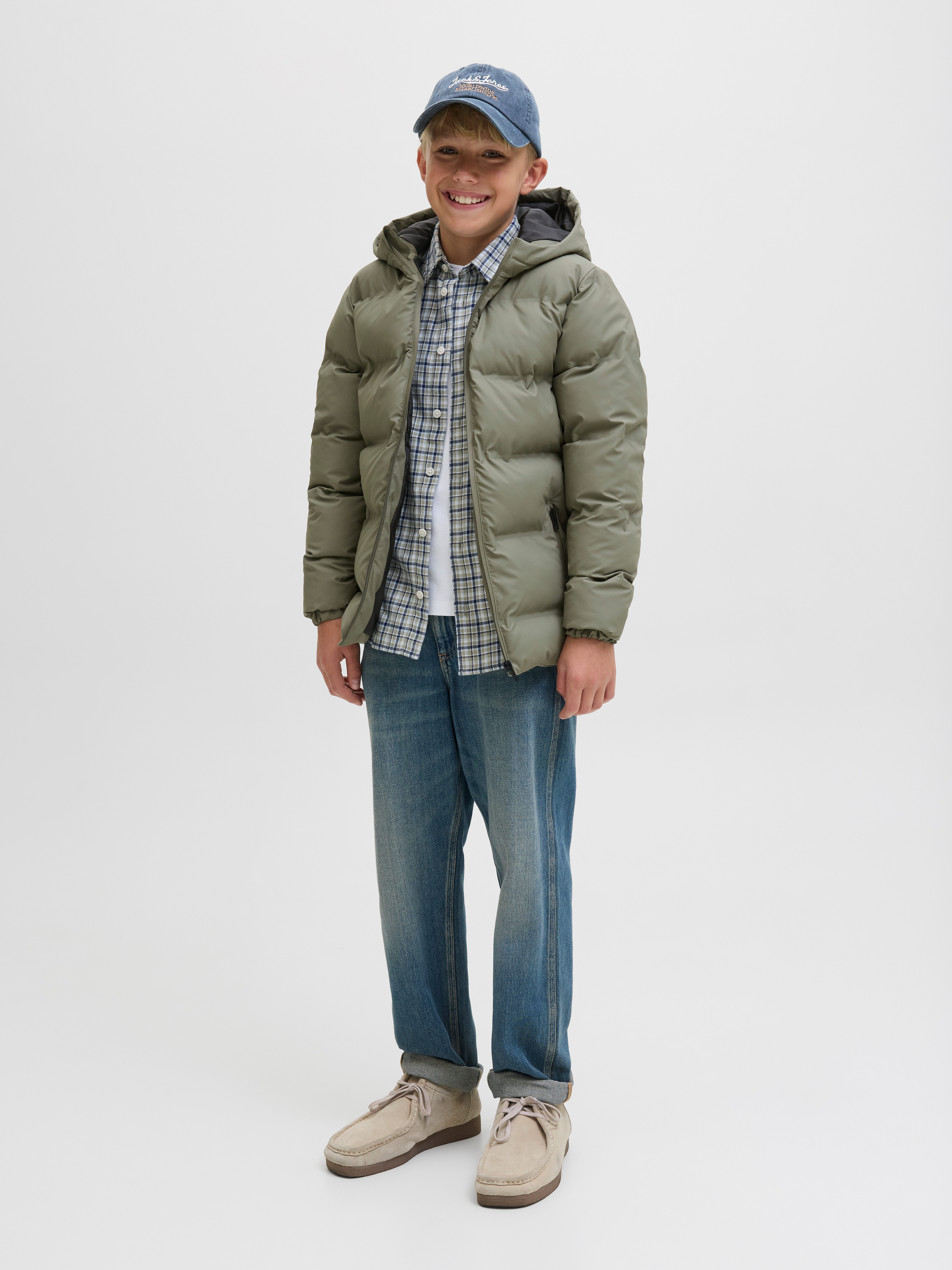 Jack & Jones Junior Gewatteerde jas
