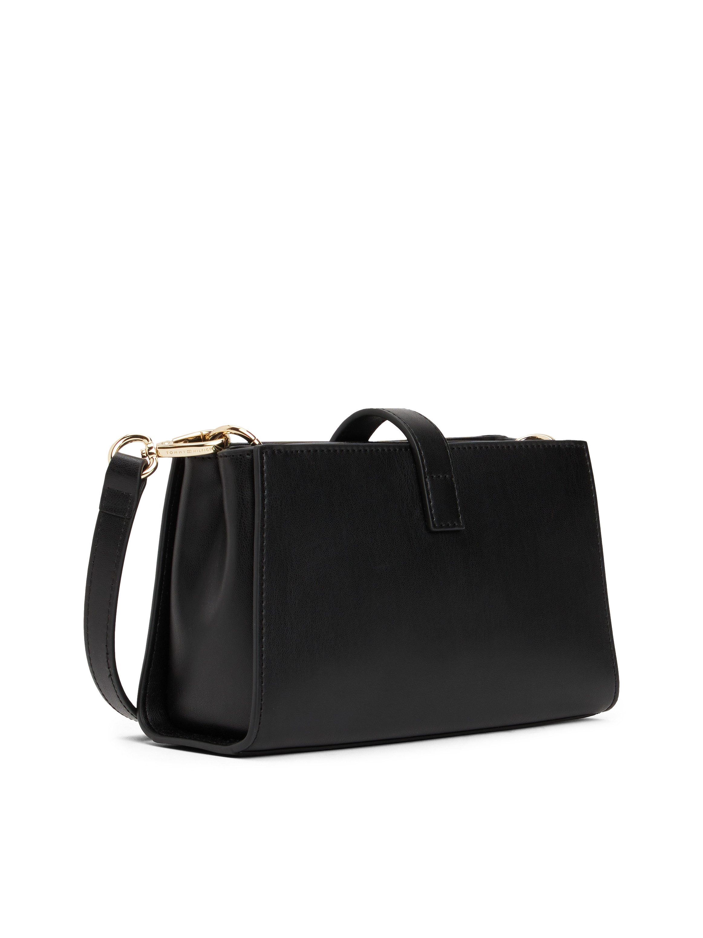 Tommy Hilfiger Schoudertas TH LIBRE MINI CROSSOVER , dames schoudertas, clutch met elegant th-sluitelement