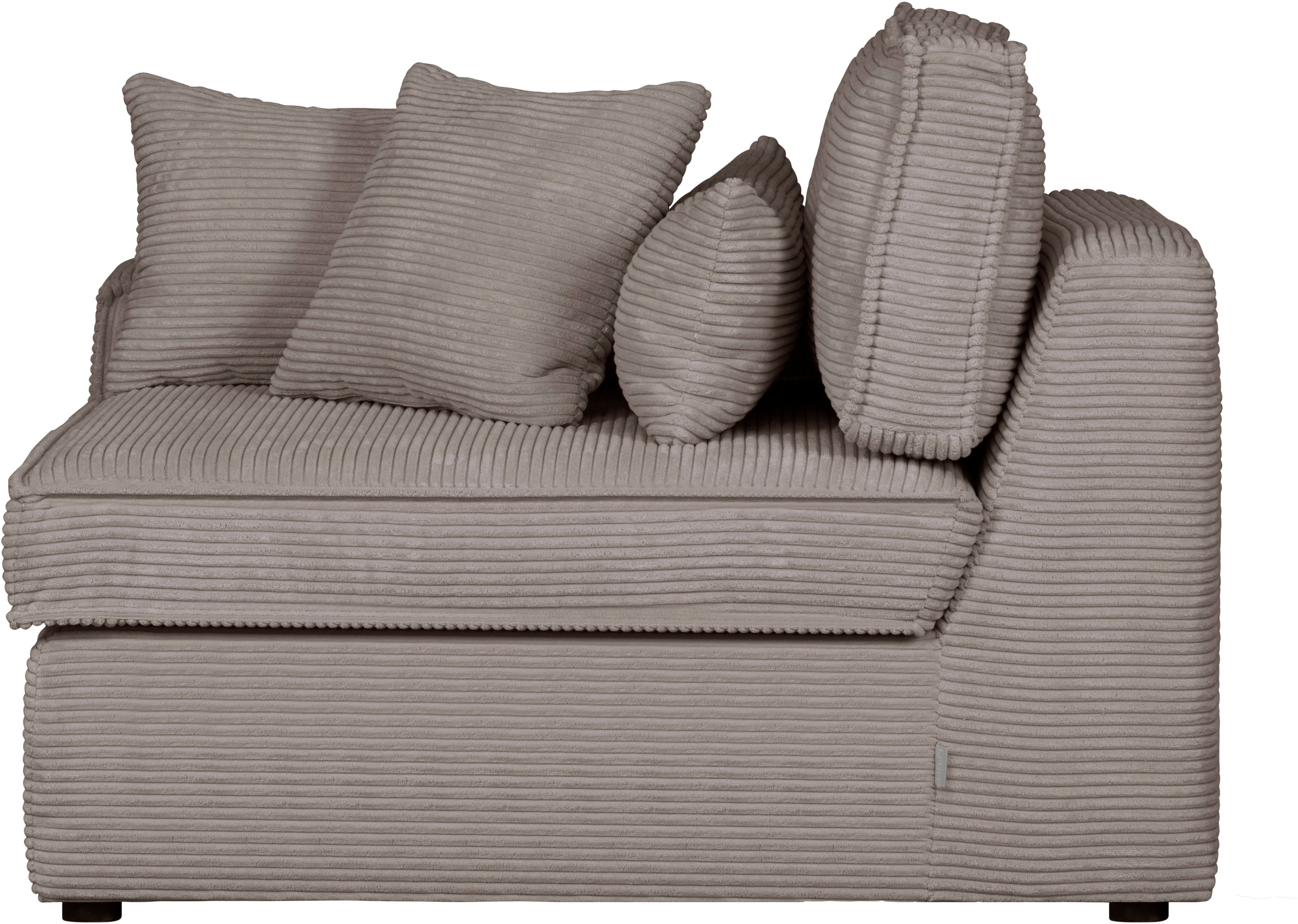 RAUM.ID Sofaelement Enid als deel van een modulaire bank, stevig zitcomfort