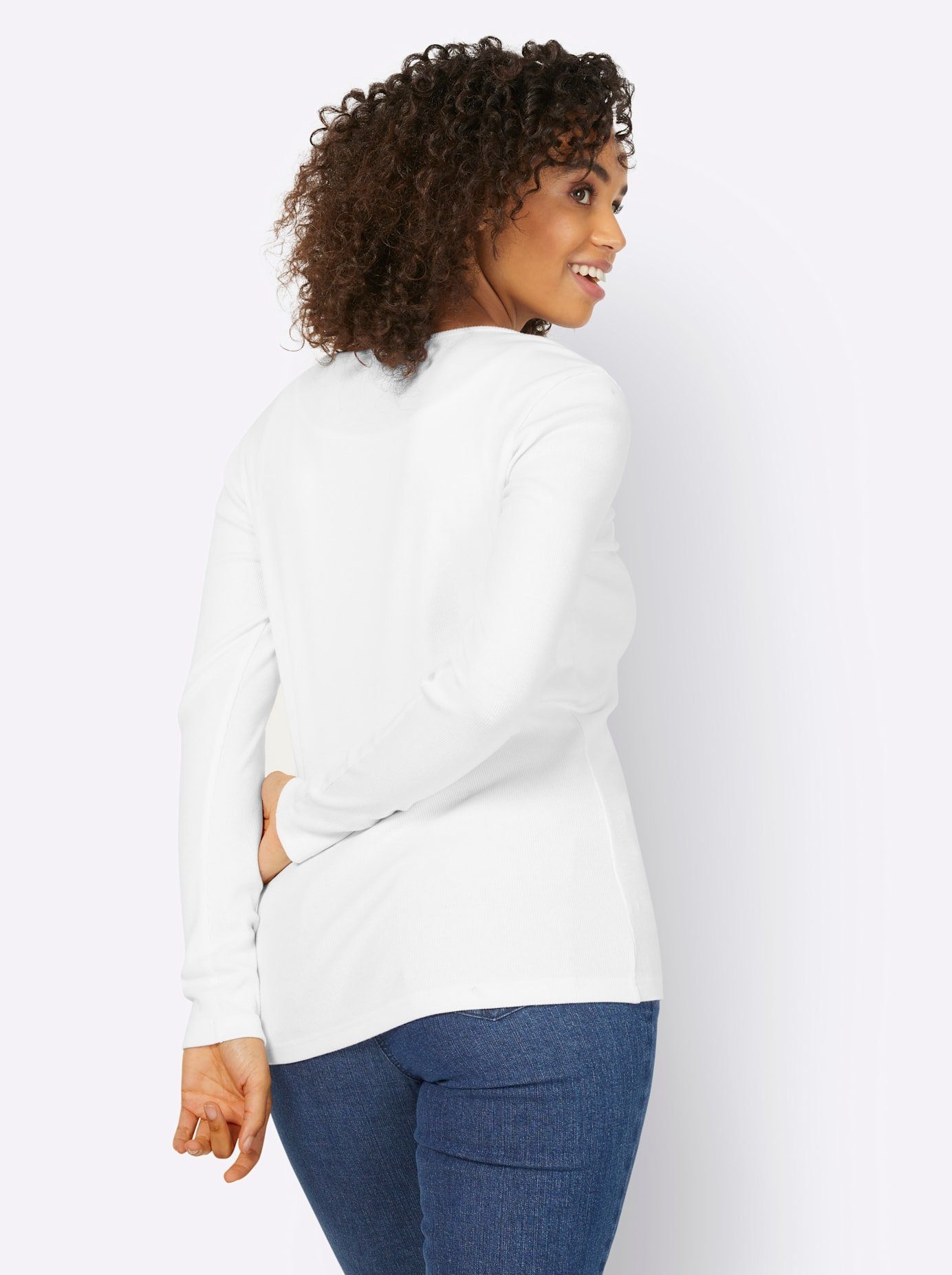 heine Shirt met lange mouwen Shirt (1-delig)