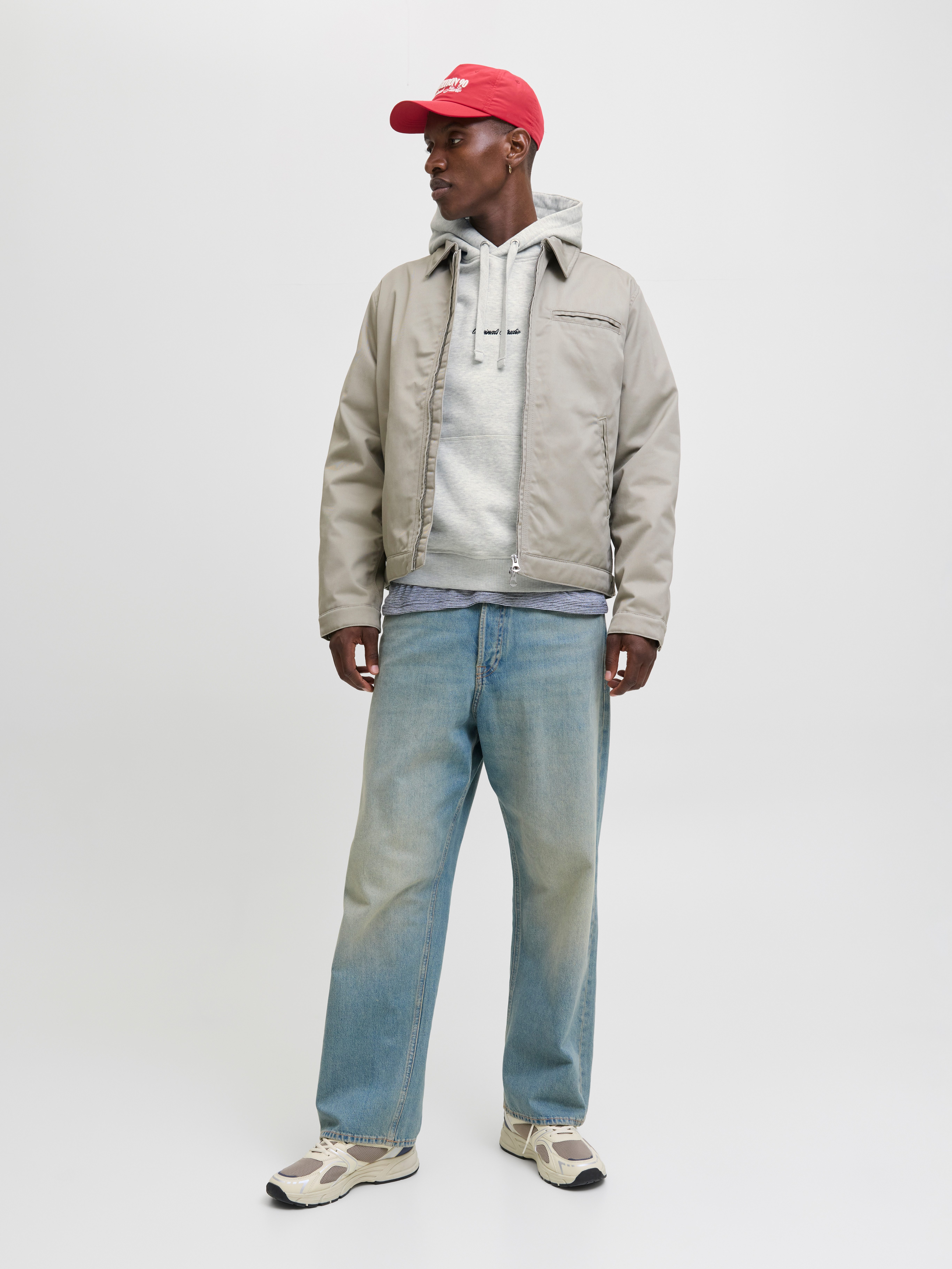 Jack & Jones Hoodie JORNORREBRO EMB SWEAT HOOD NOOS