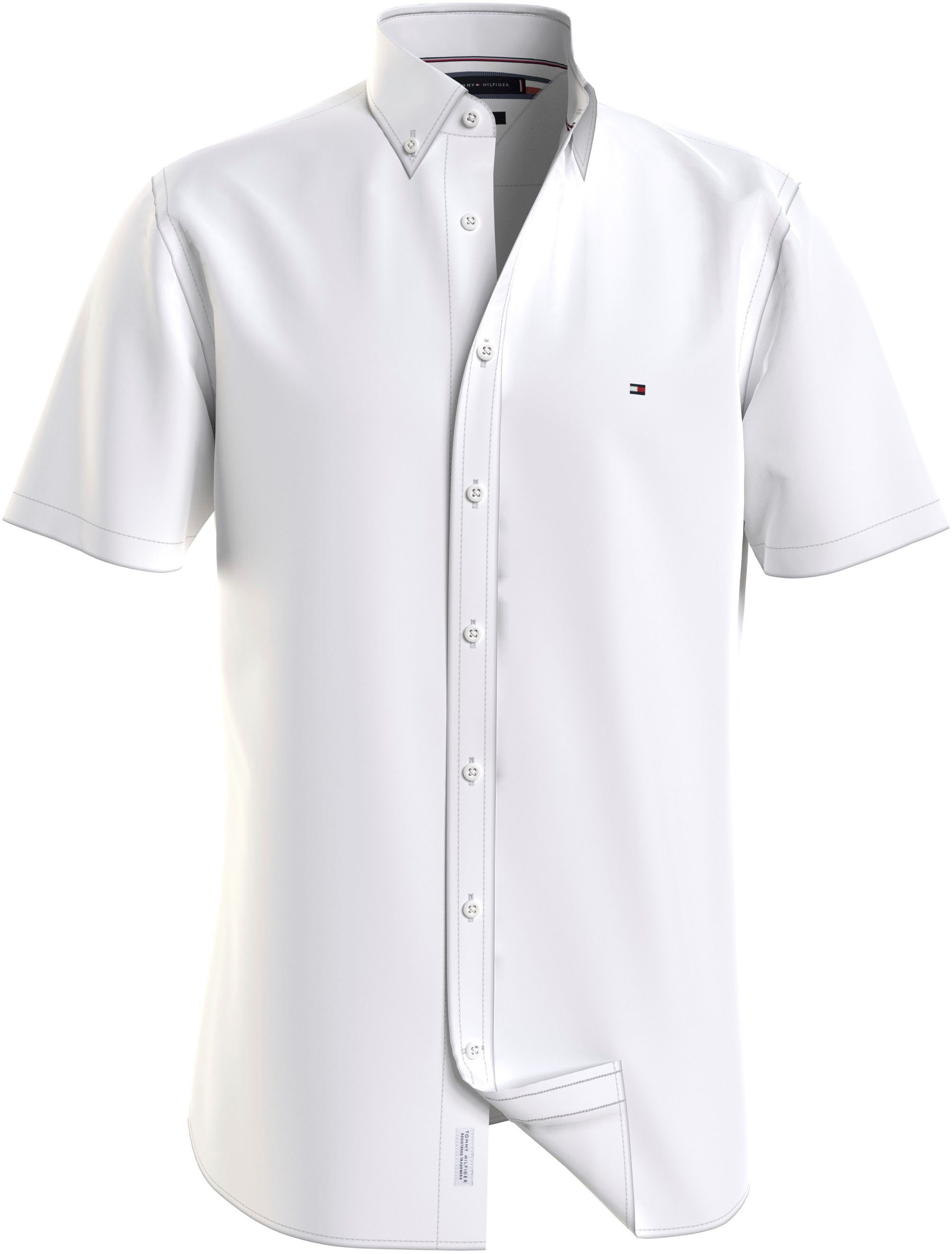 Tommy Hilfiger Overhemd met korte mouwen 1985 FLEX OXFORD RF SHIRT