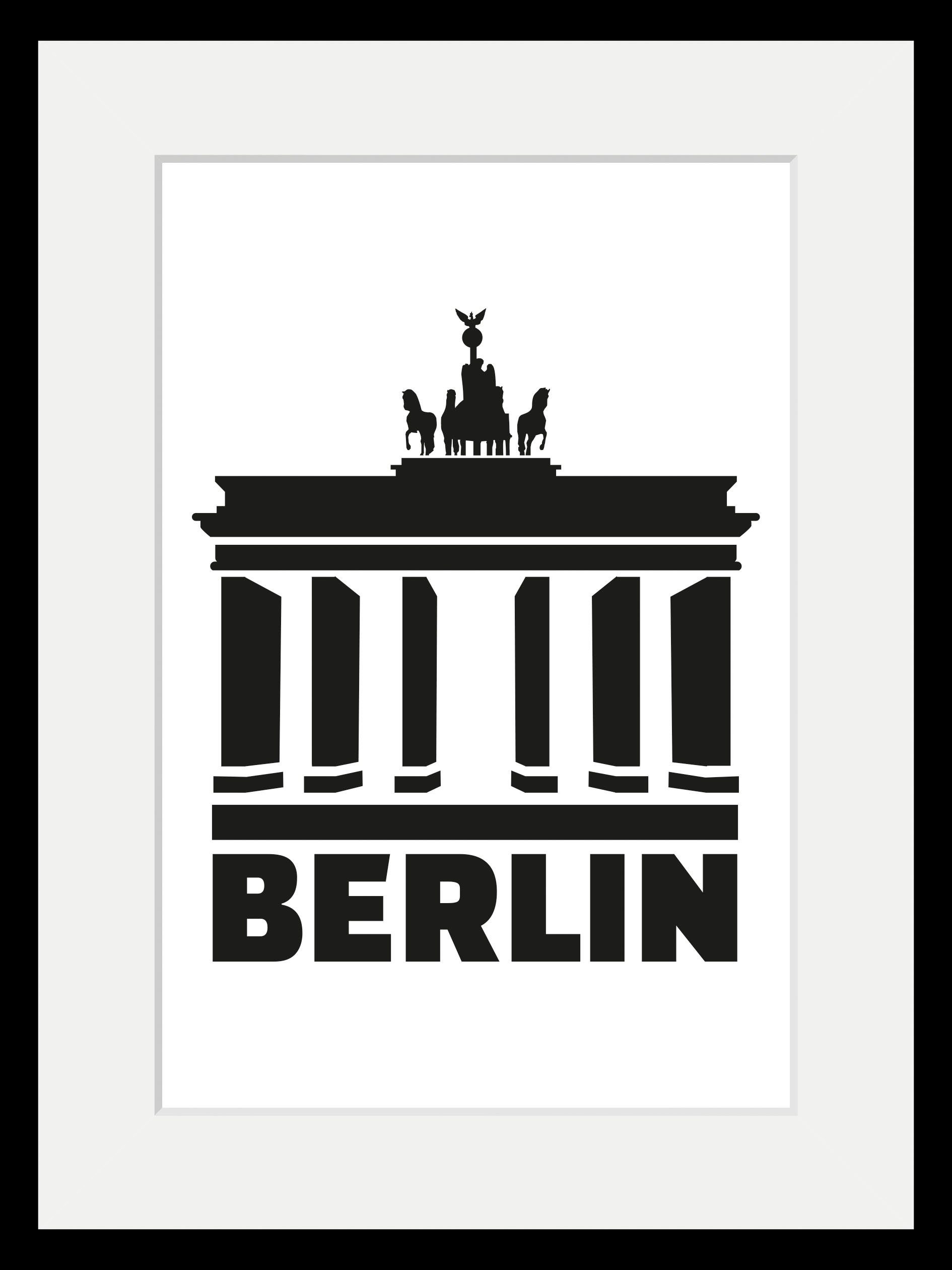 queence Wanddecoratie Berlijn Brandenburger Tor (1 stuk)